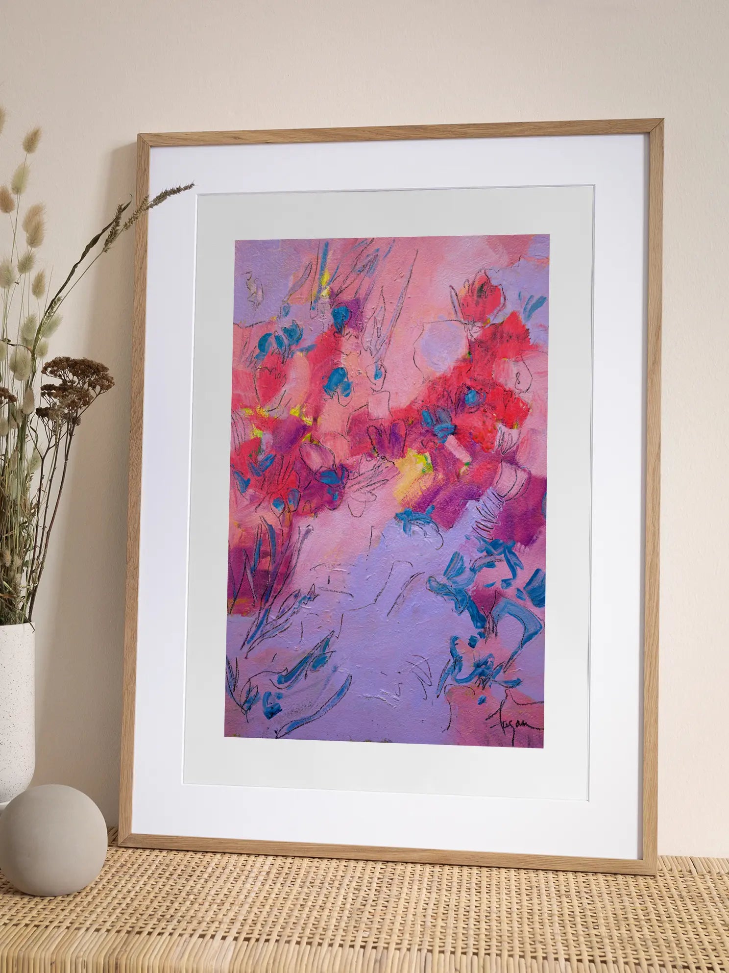 Acrylic Bouquet Poster