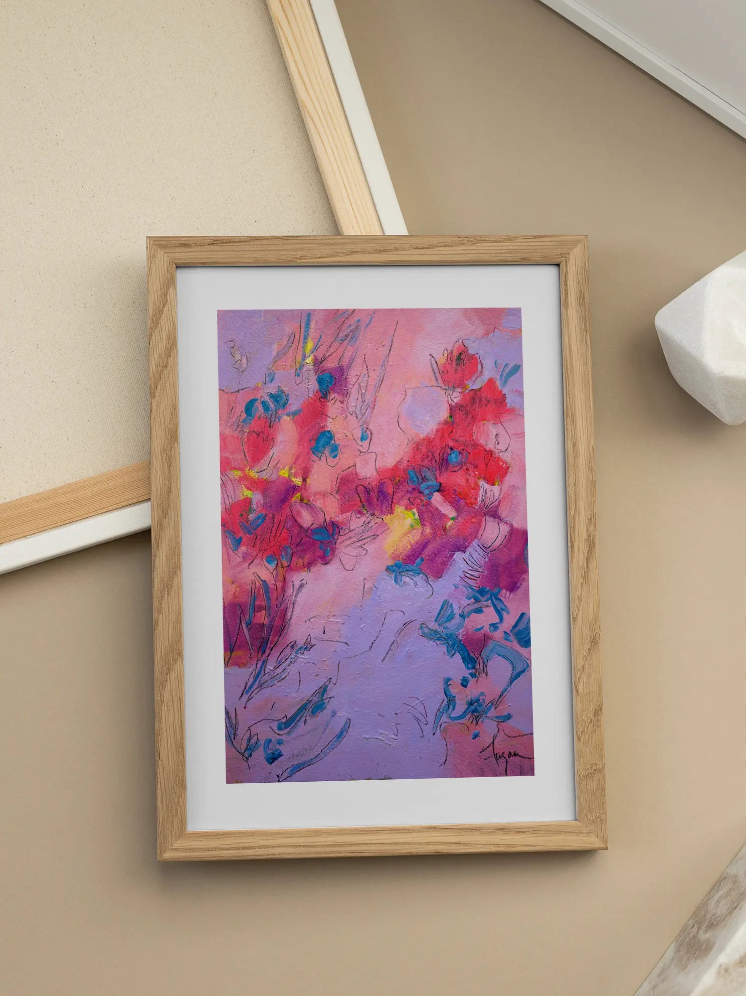 Acrylic Bouquet Poster