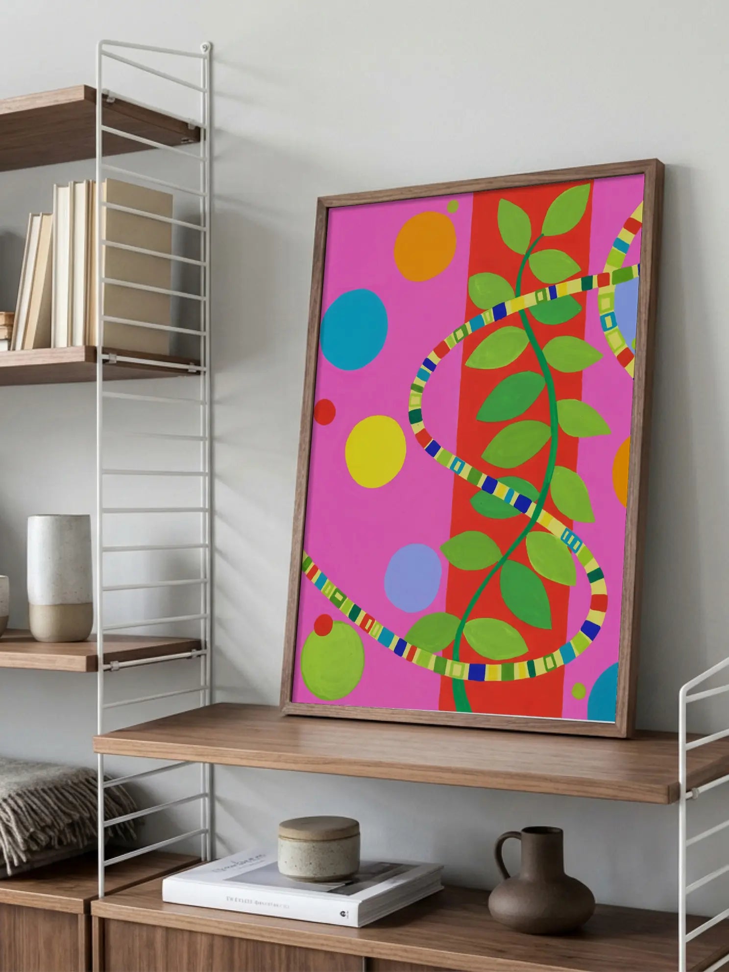 Acrylic Plant Poster