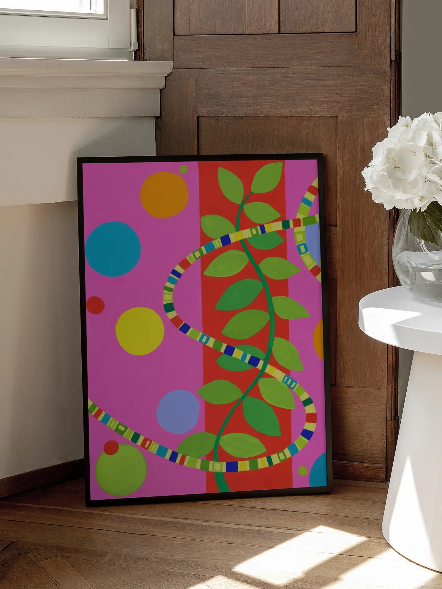 Acrylic Plant Poster