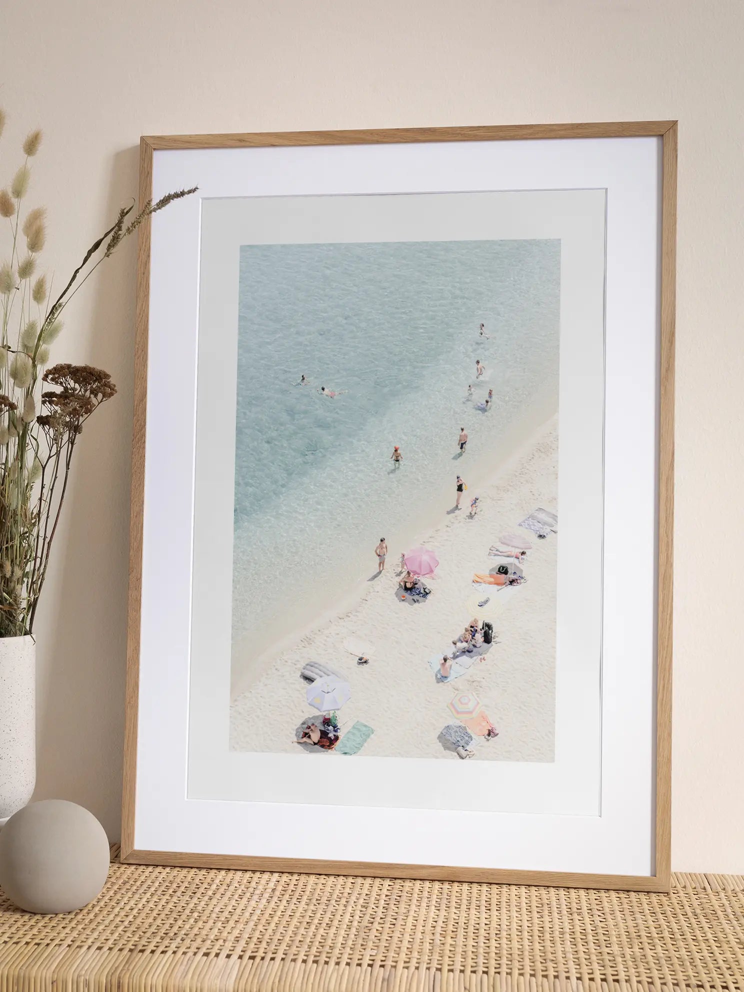 Aerial Beach View 2 Poster