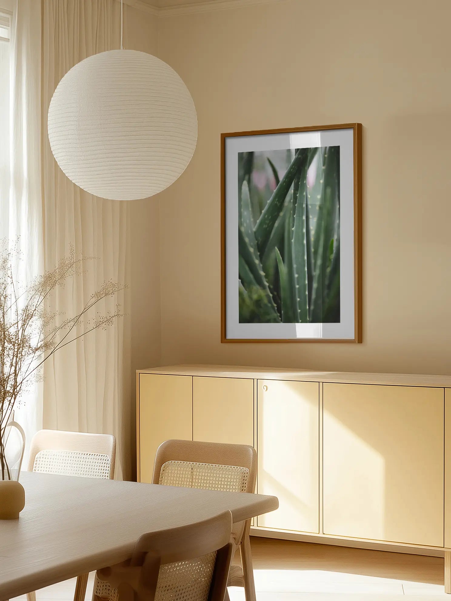 Aloe Vera Plant Poster