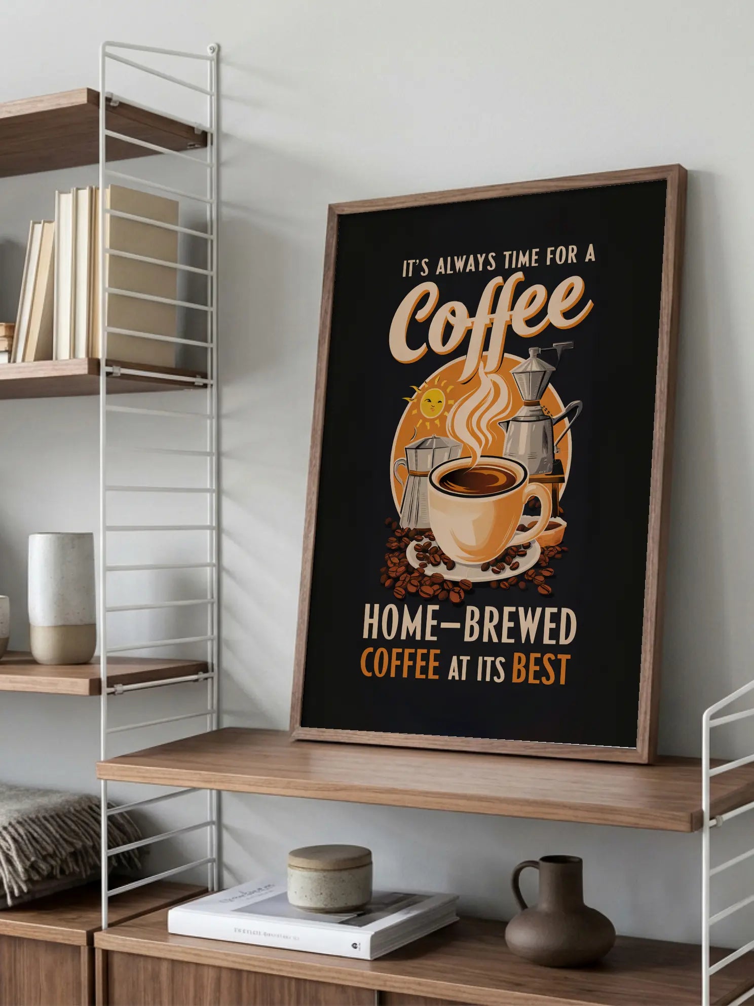 Always Time for a Coffee Poster