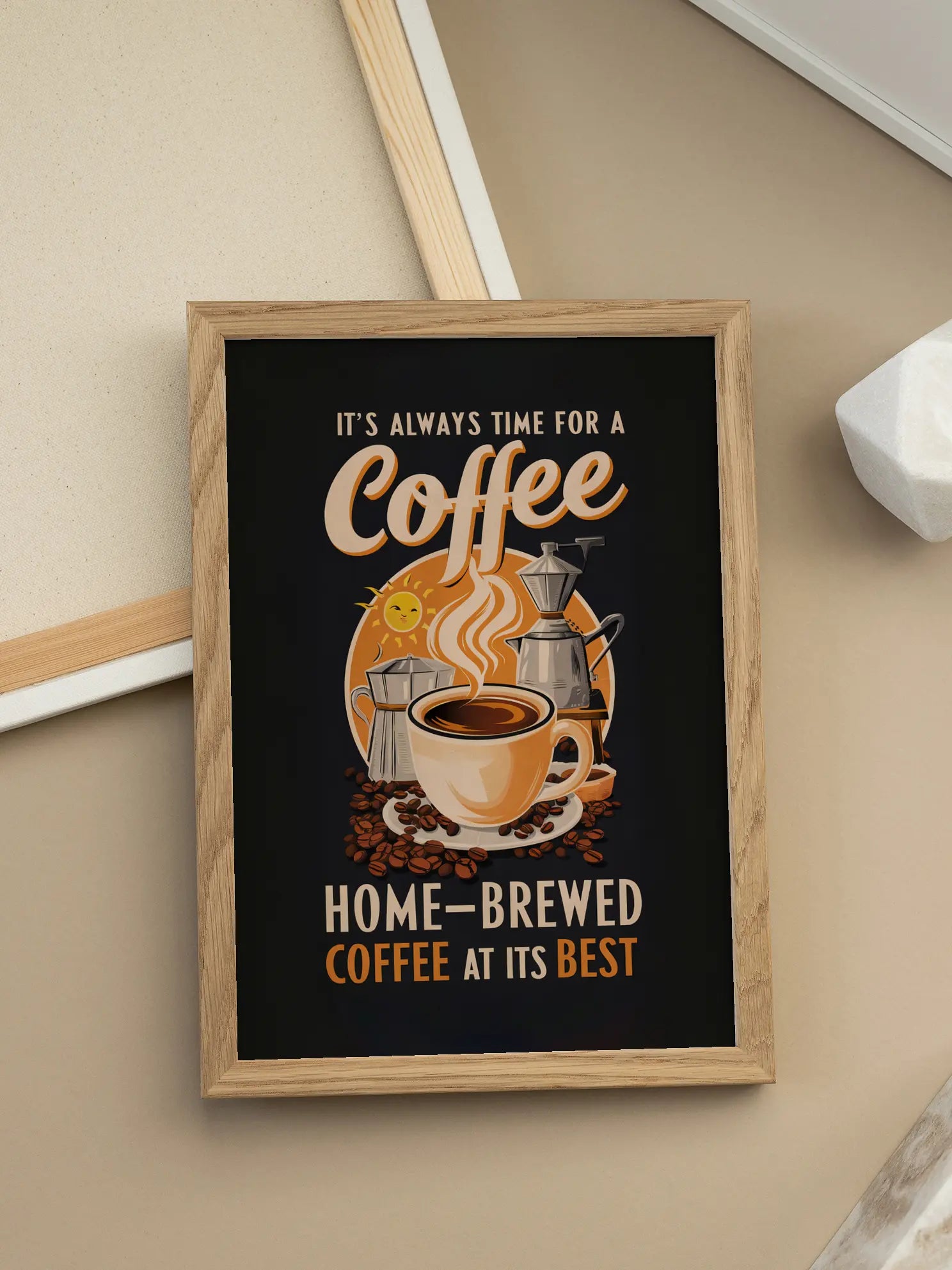 Always Time for a Coffee Poster