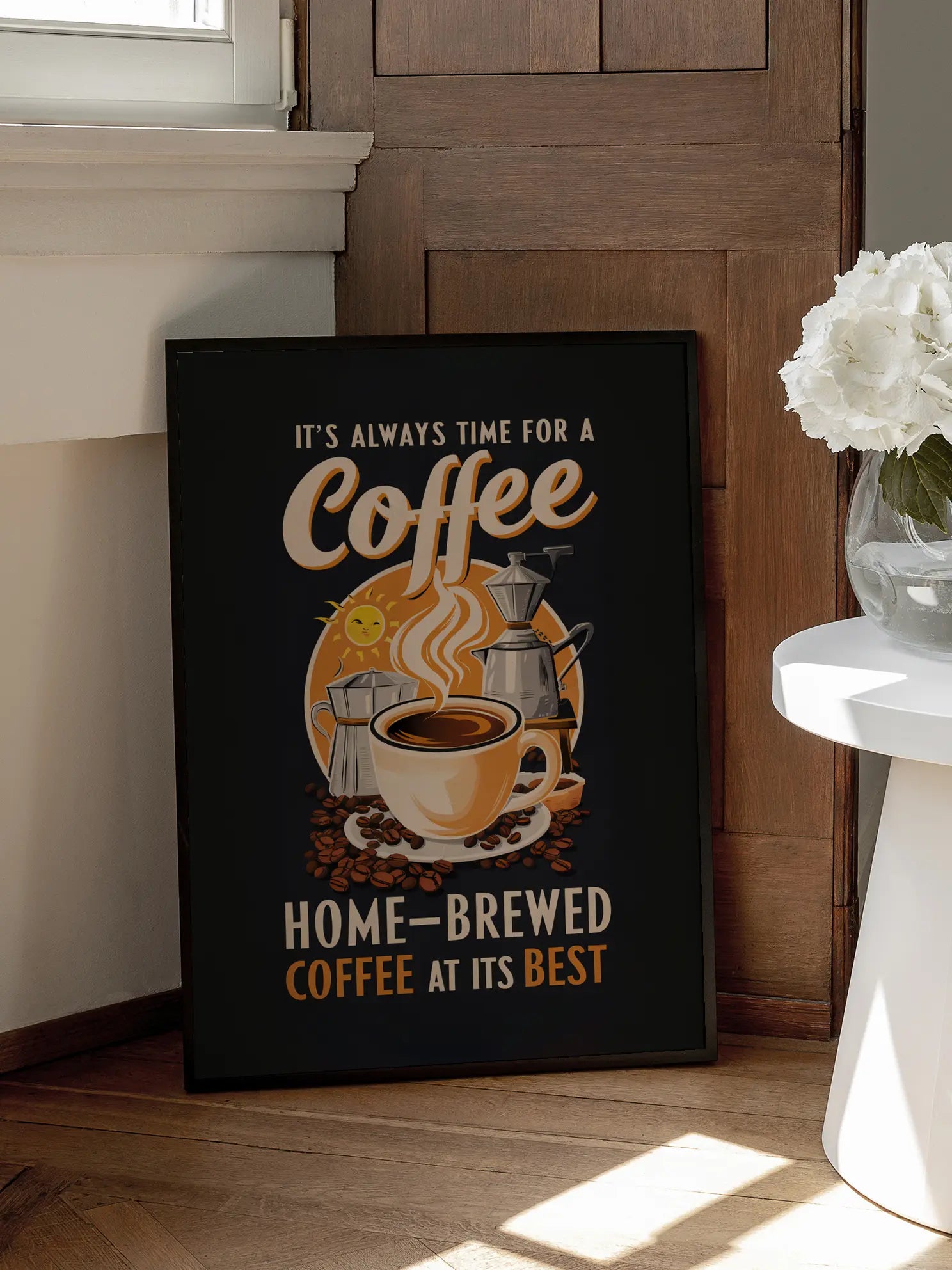 Always Time for a Coffee Poster
