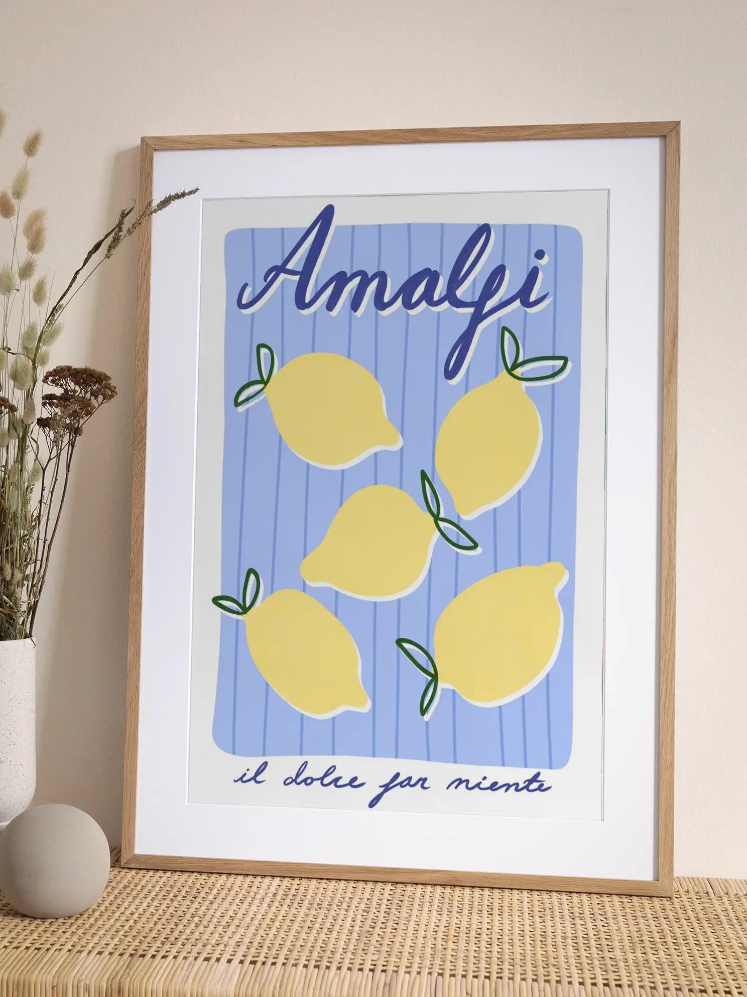 Amalfi Lemons Poster