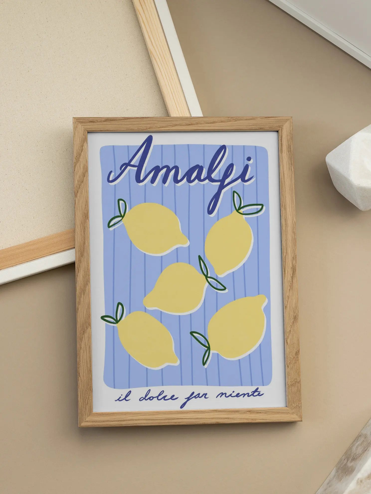 Amalfi Lemons Poster