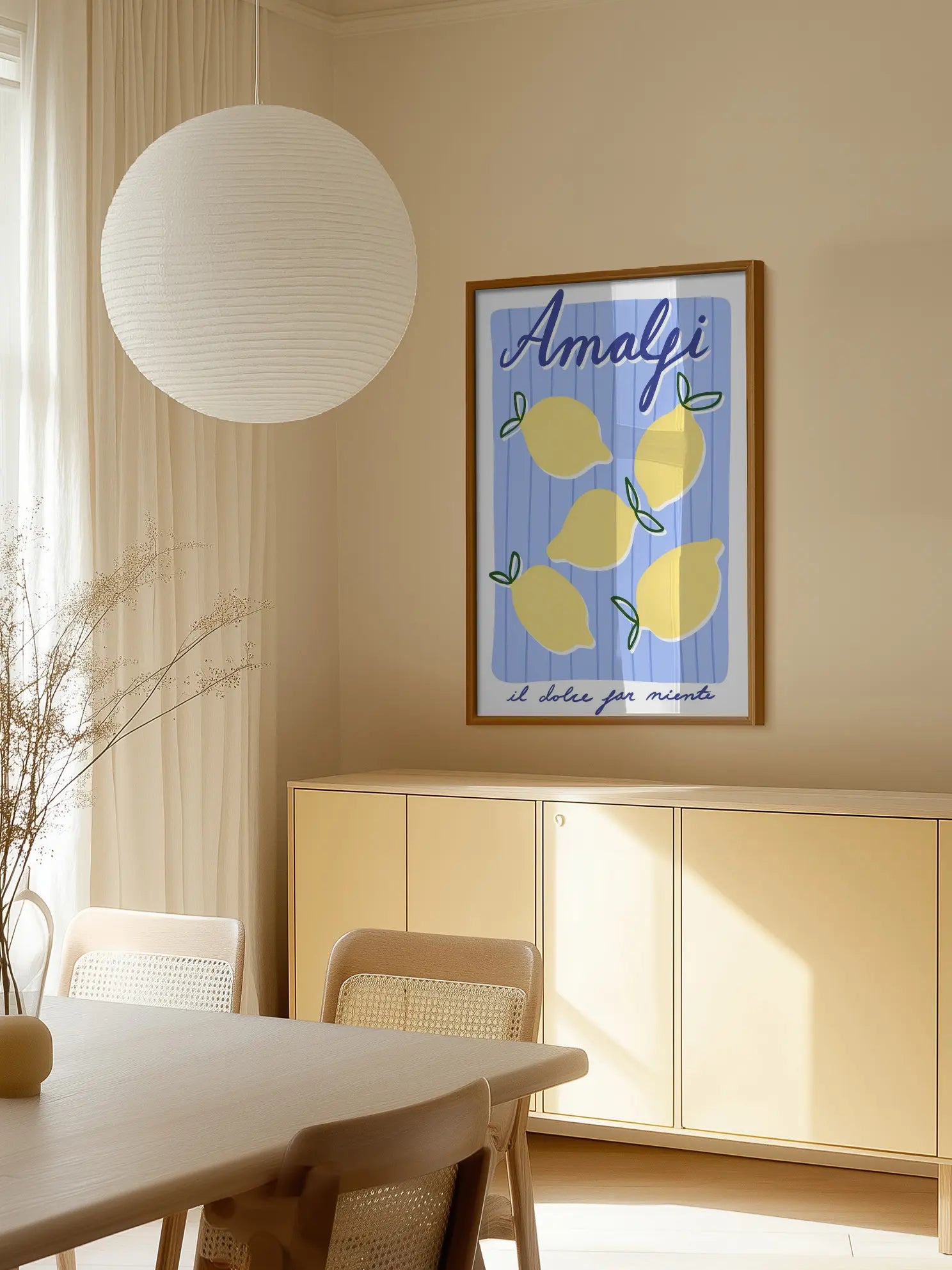 Amalfi Lemons Poster