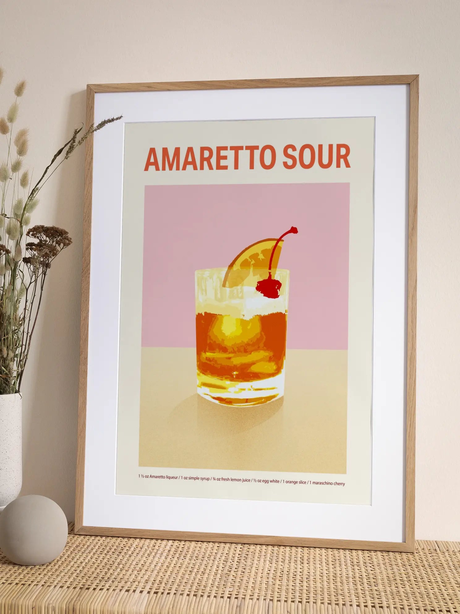 Amaretto Sour Poster