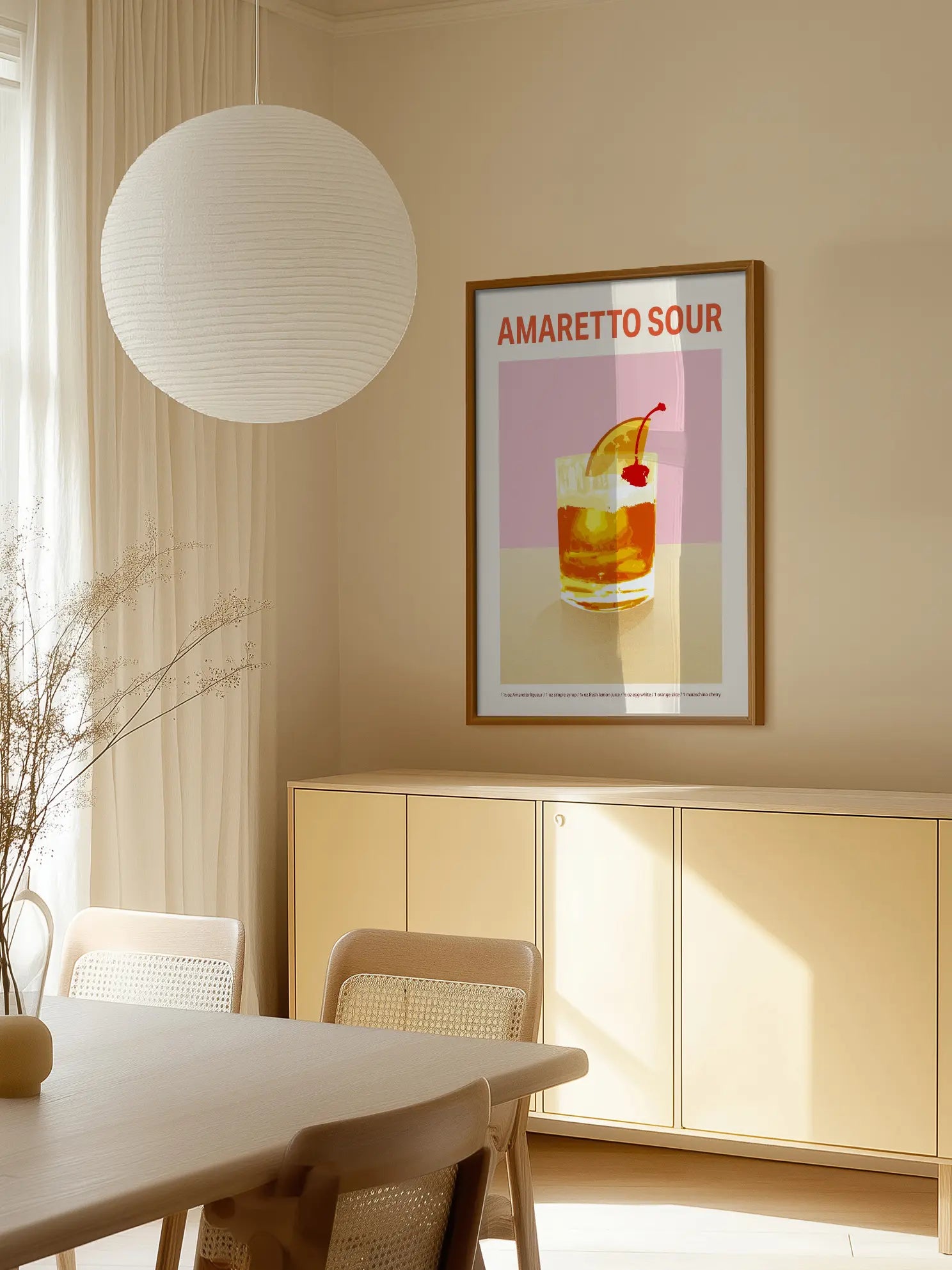 Amaretto Sour Poster