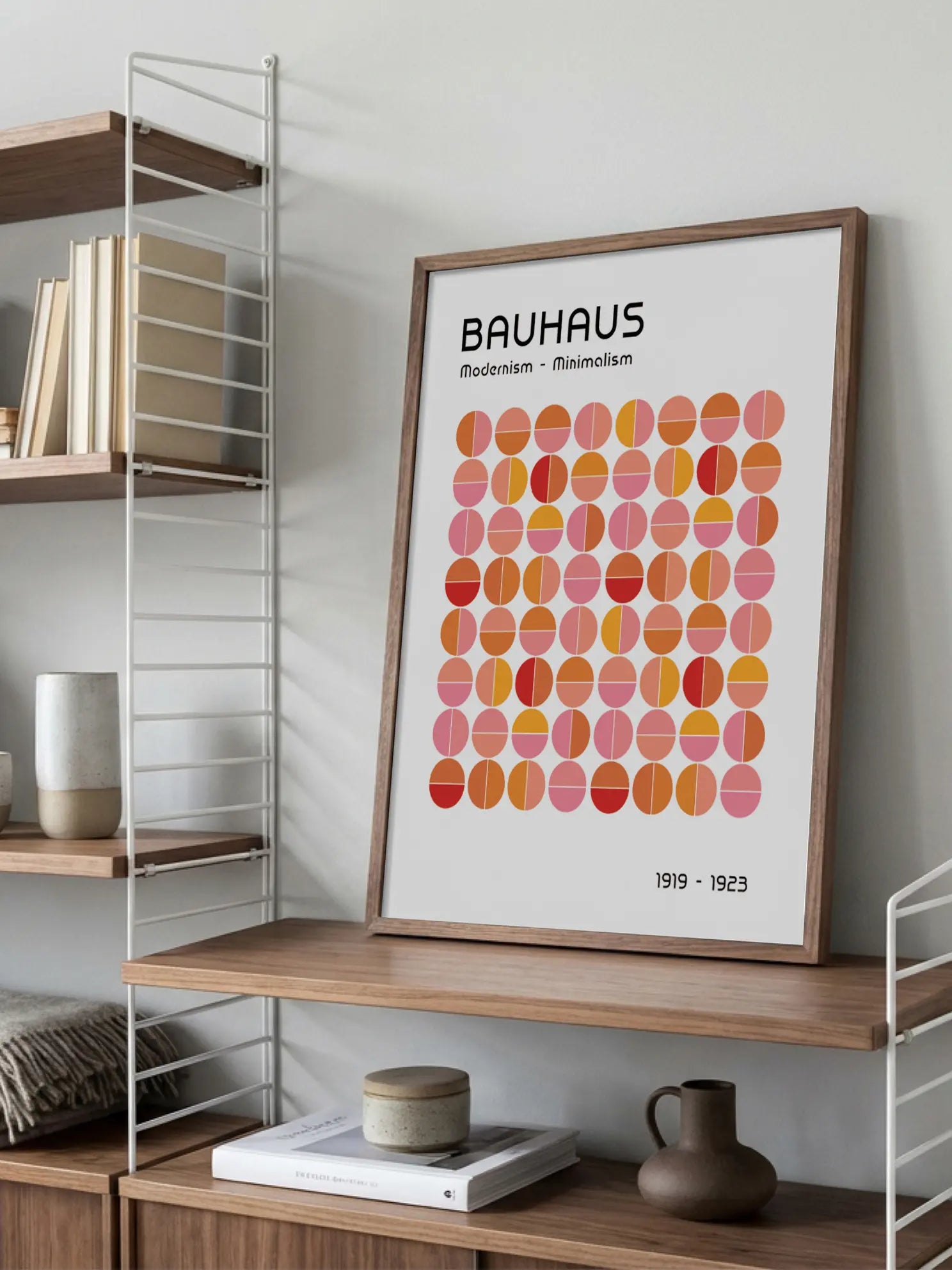 Amber Dimensions — Bauhaus 1923 Poster