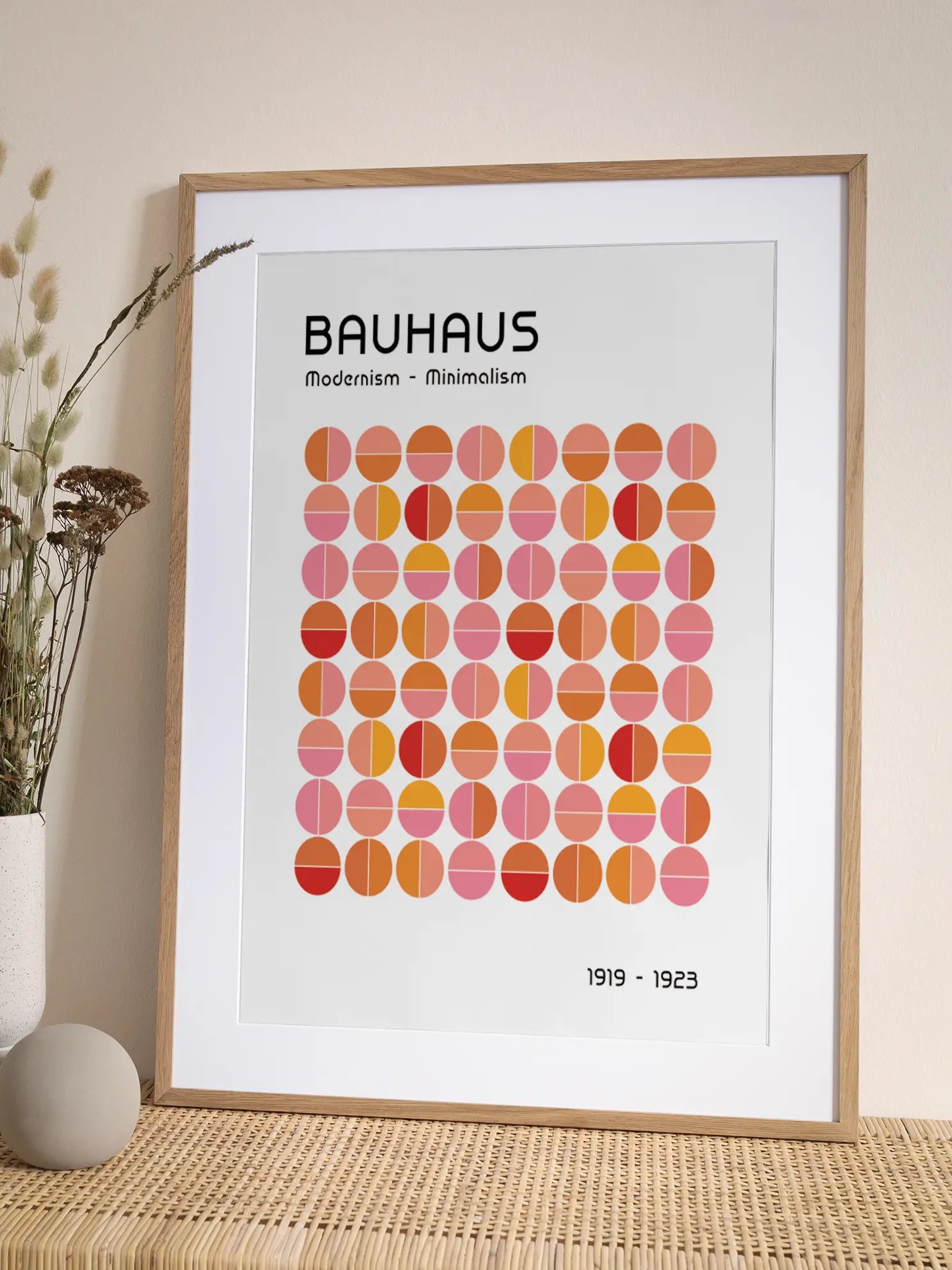 Amber Dimensions — Bauhaus 1923 Poster