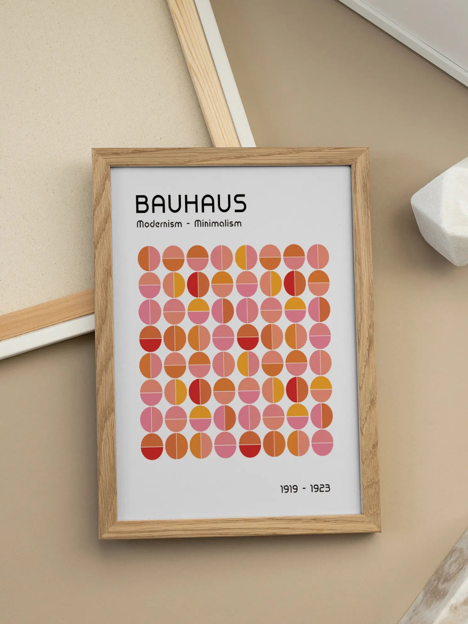 Amber Dimensions — Bauhaus 1923 Poster