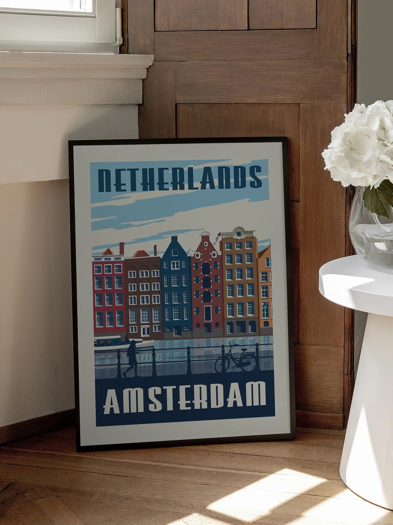 Amsterdam City Poster
