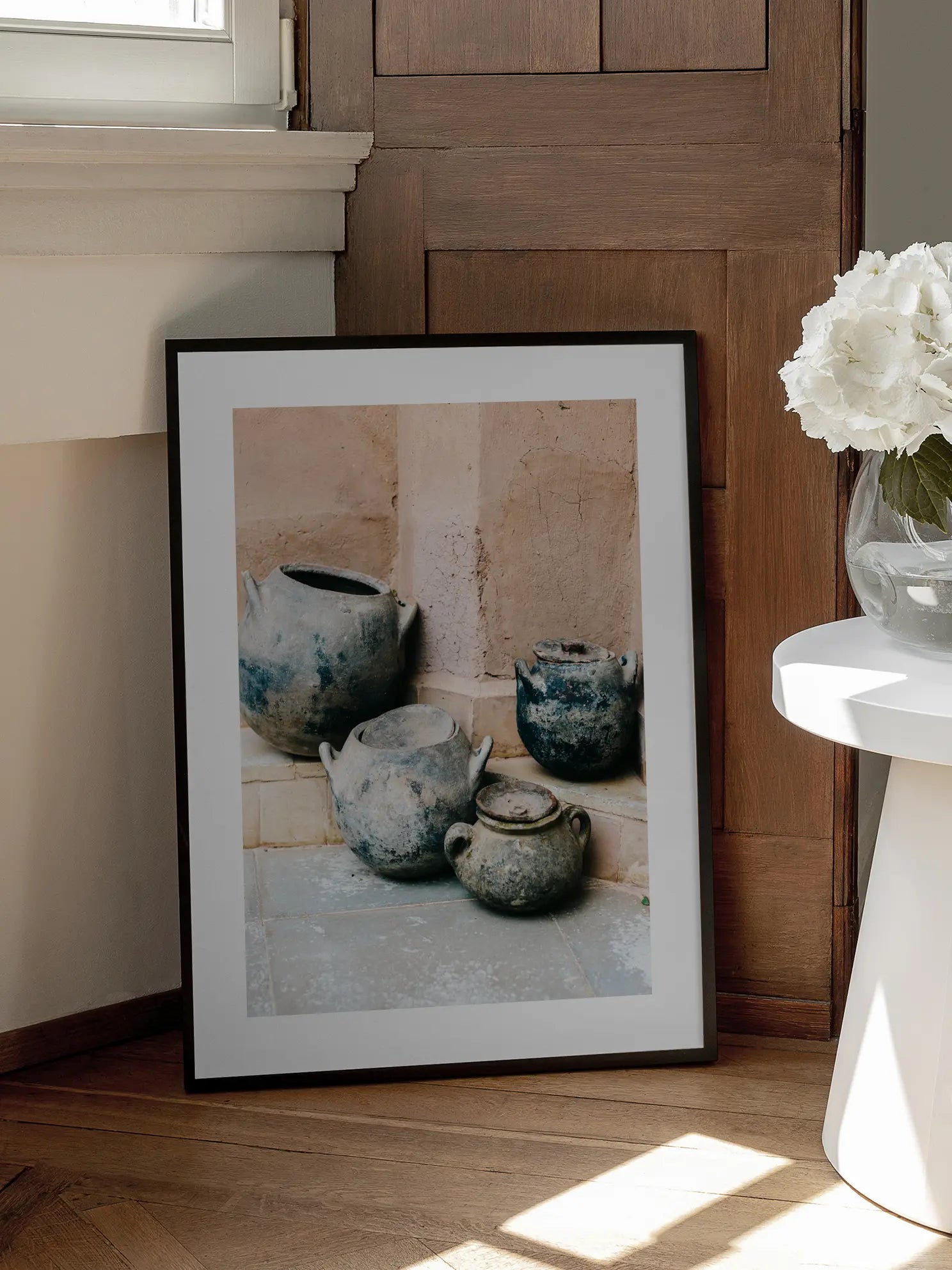 Antique Clay Pots Poster