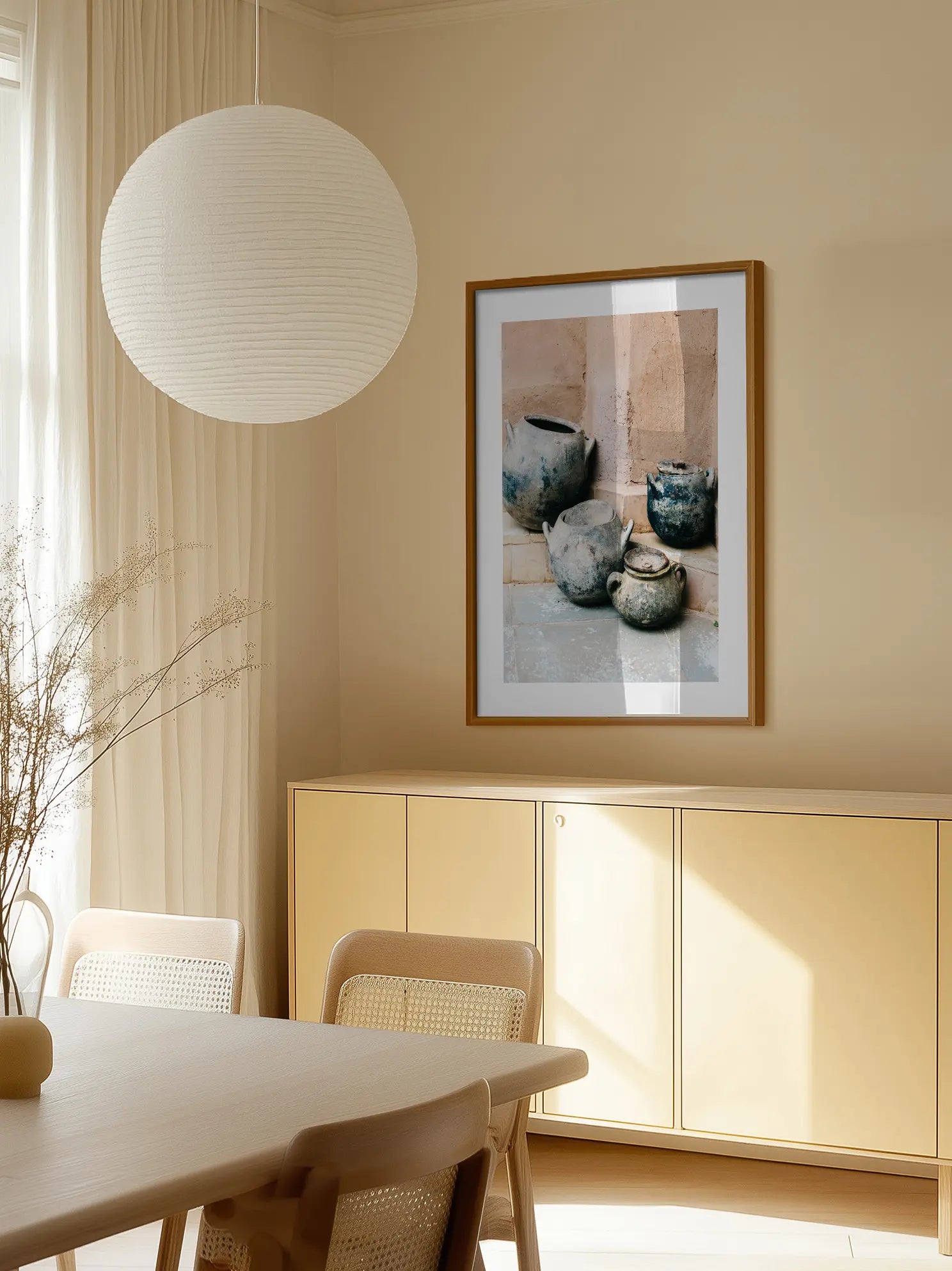 Antique Clay Pots Poster