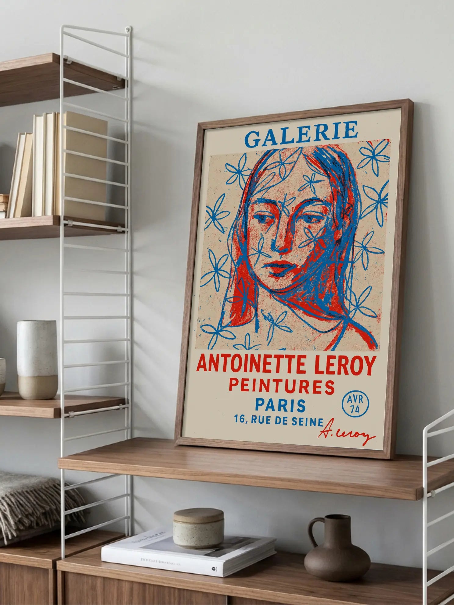 Antoinette Leroy Poster