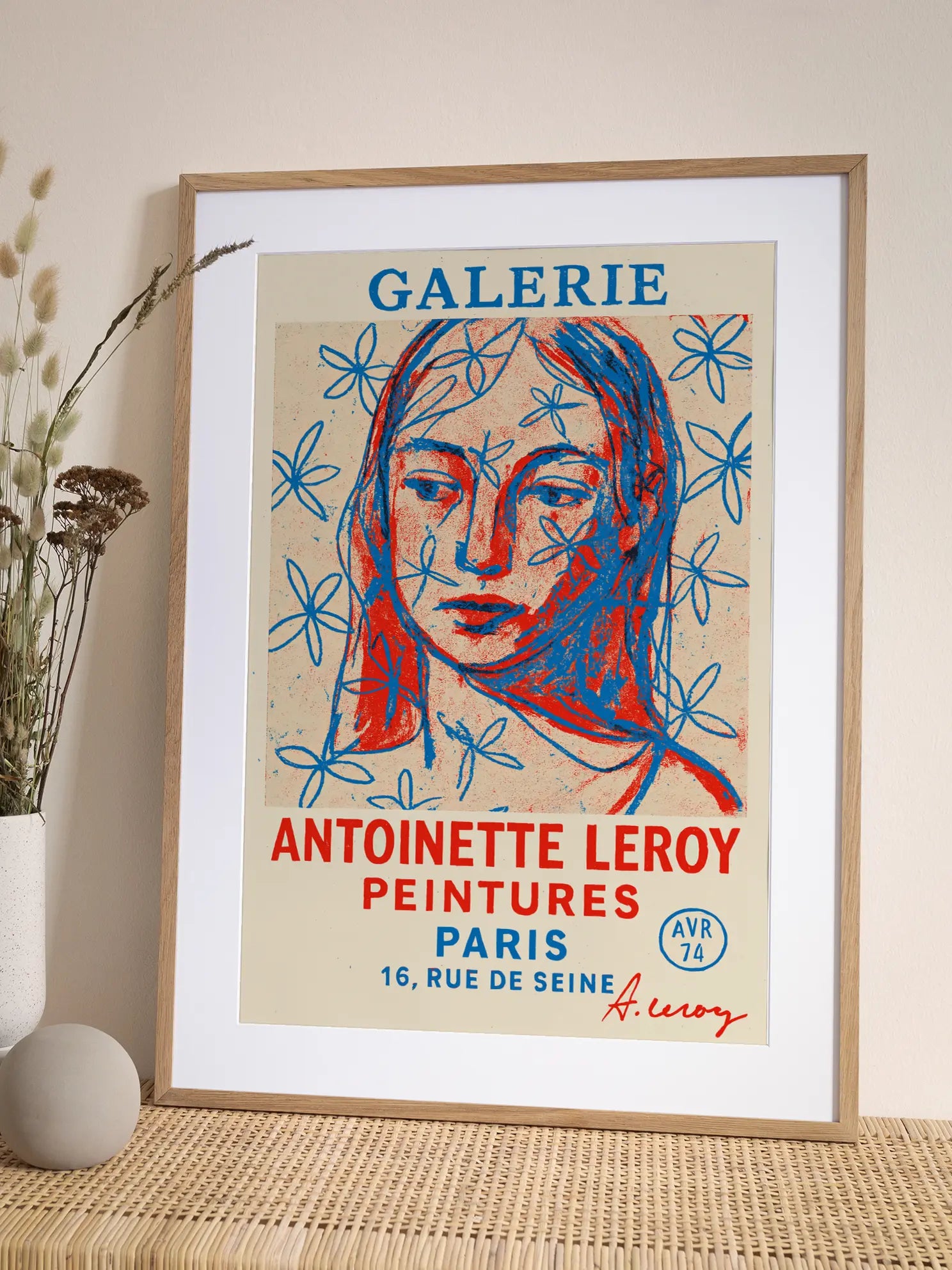Antoinette Leroy Poster