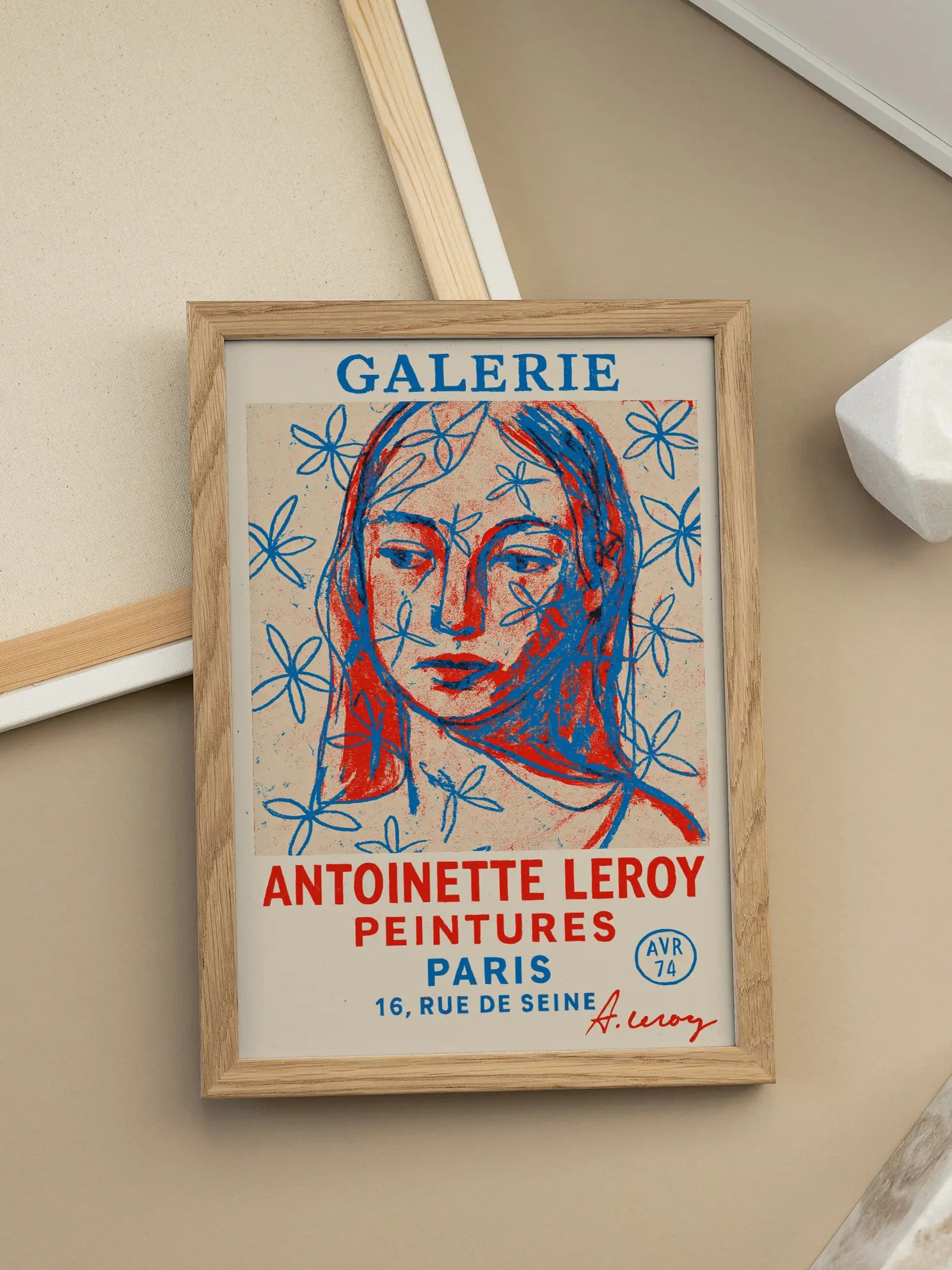 Antoinette Leroy Poster
