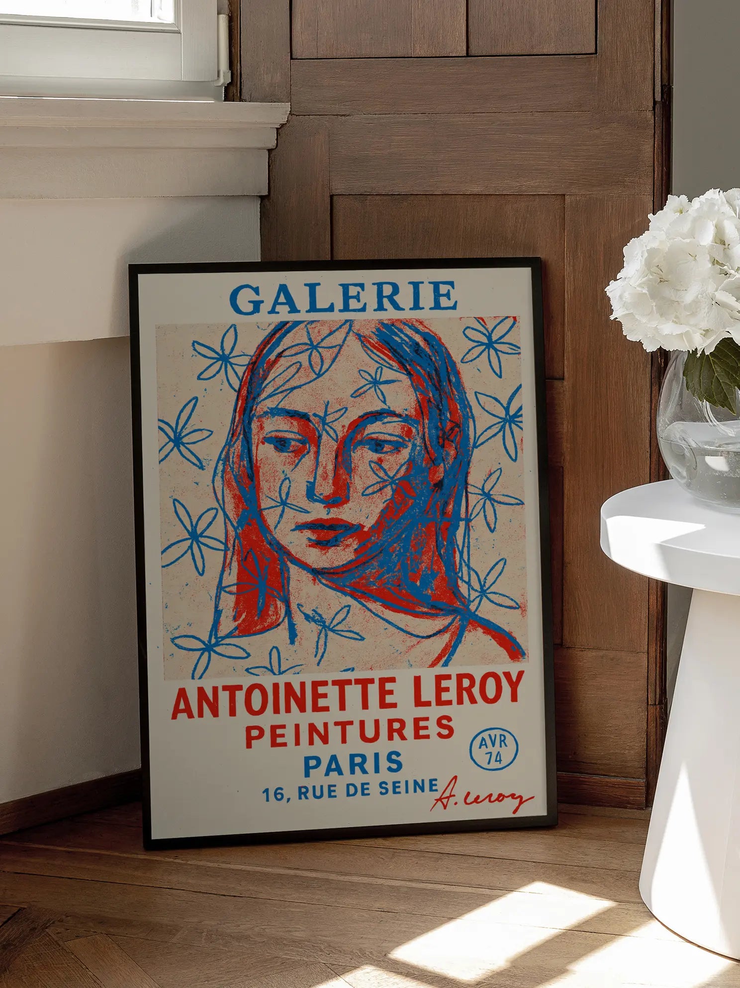 Antoinette Leroy Poster