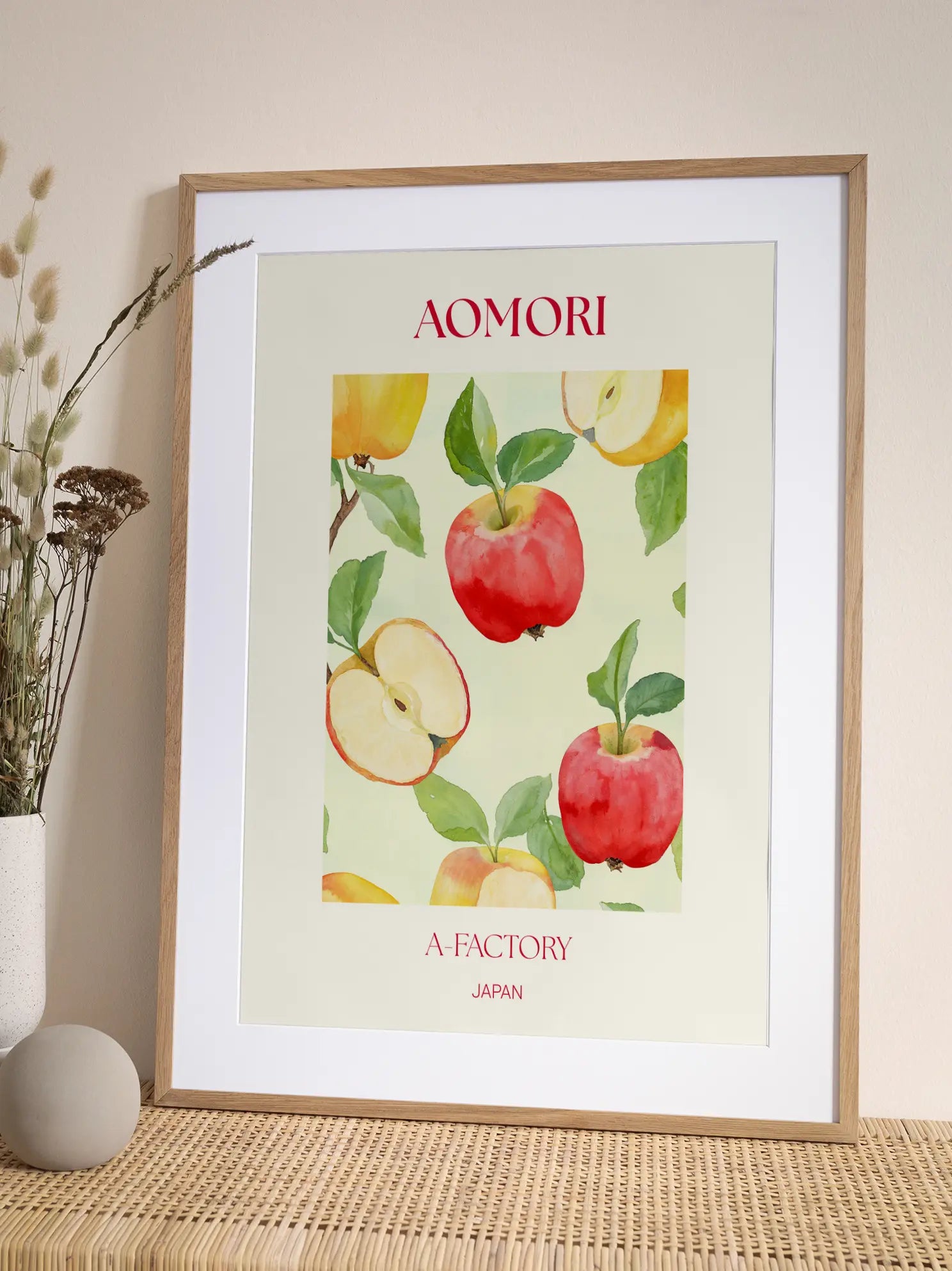 Aomori Apples Poster