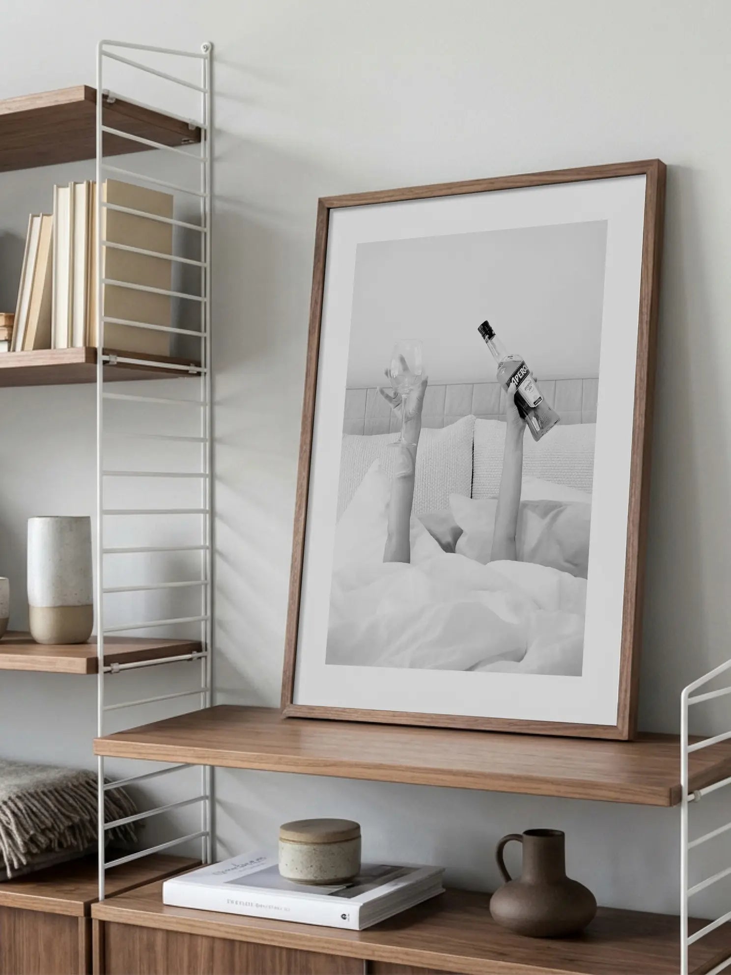 Aperol in Bed Poster