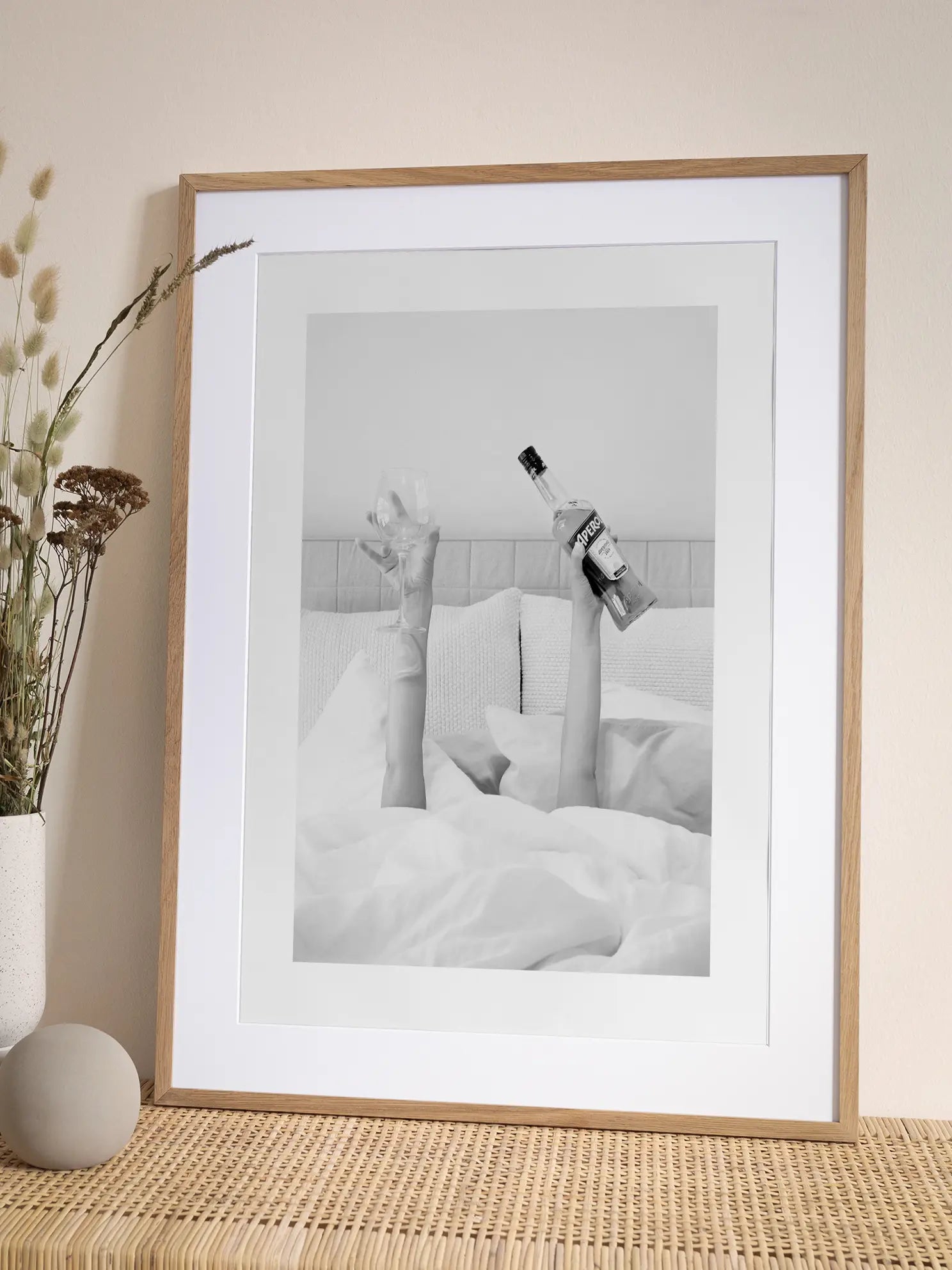 Aperol in Bed Poster