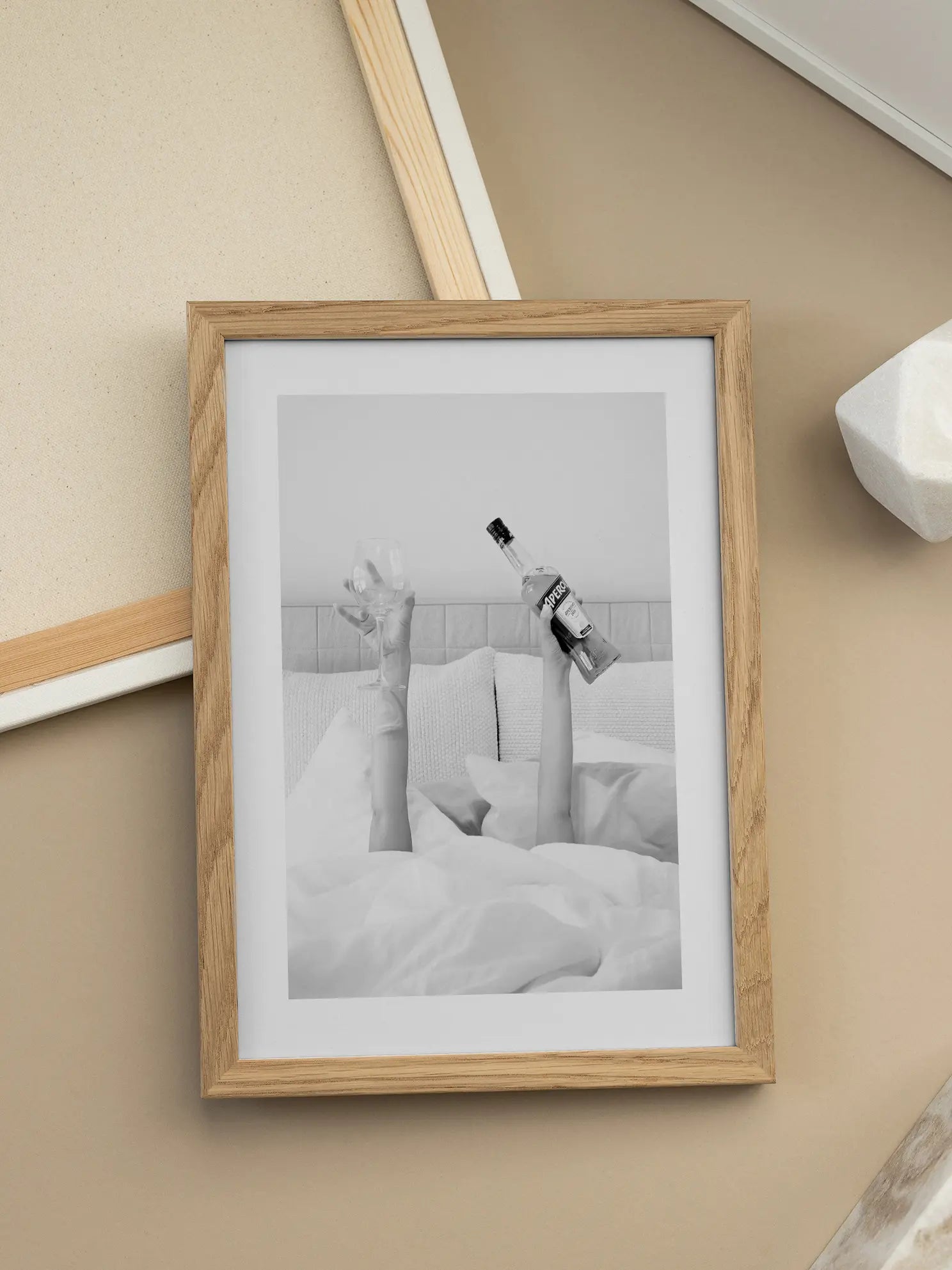 Aperol in Bed Poster