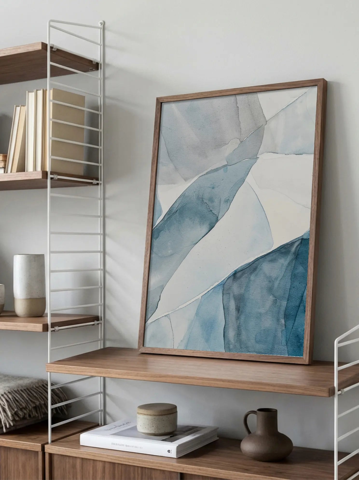 Aquarelle Shapes No1 Poster