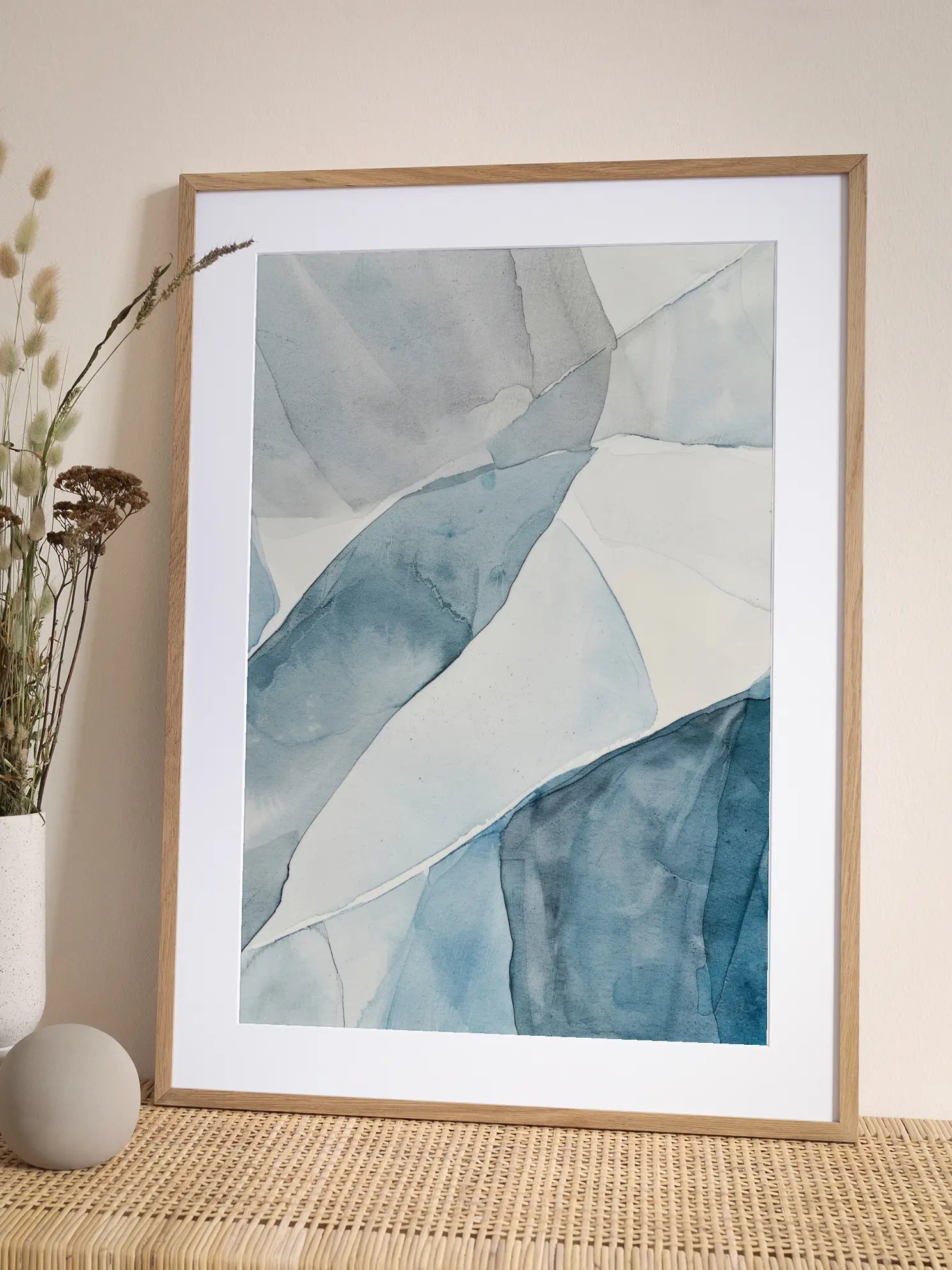 Aquarelle Shapes No1 Poster