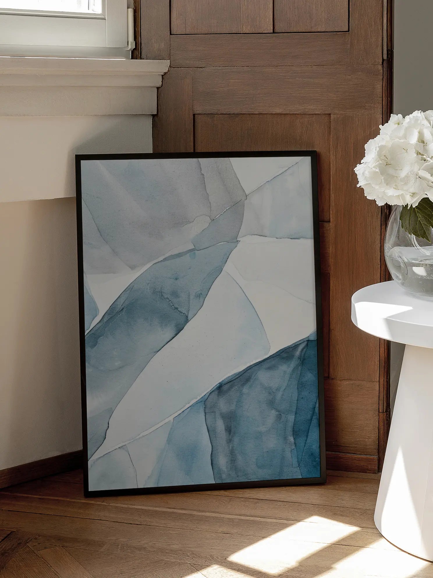 Aquarelle Shapes No1 Poster