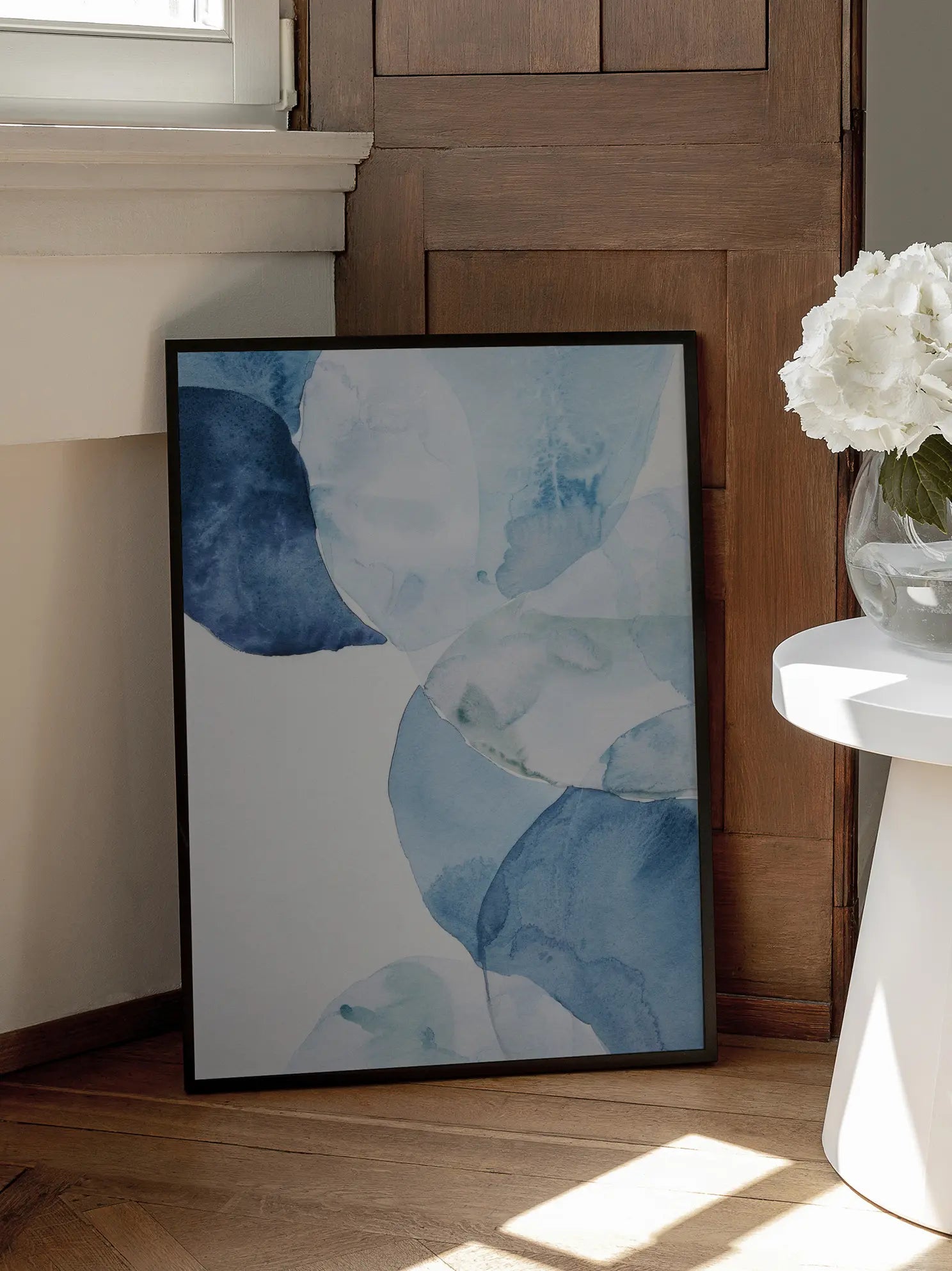 Aquarelle Shapes No2 Poster