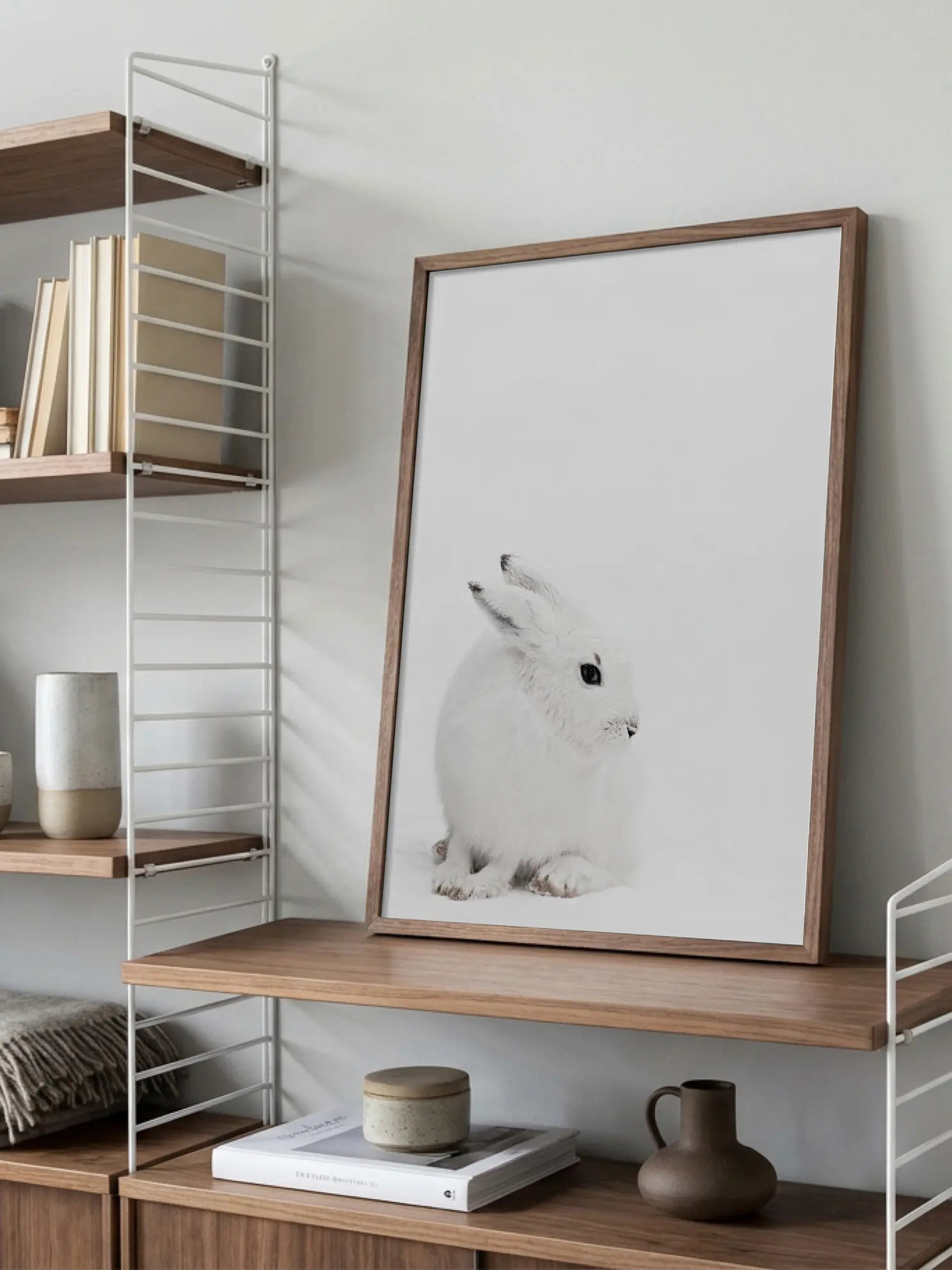 Arctic Hare Poster