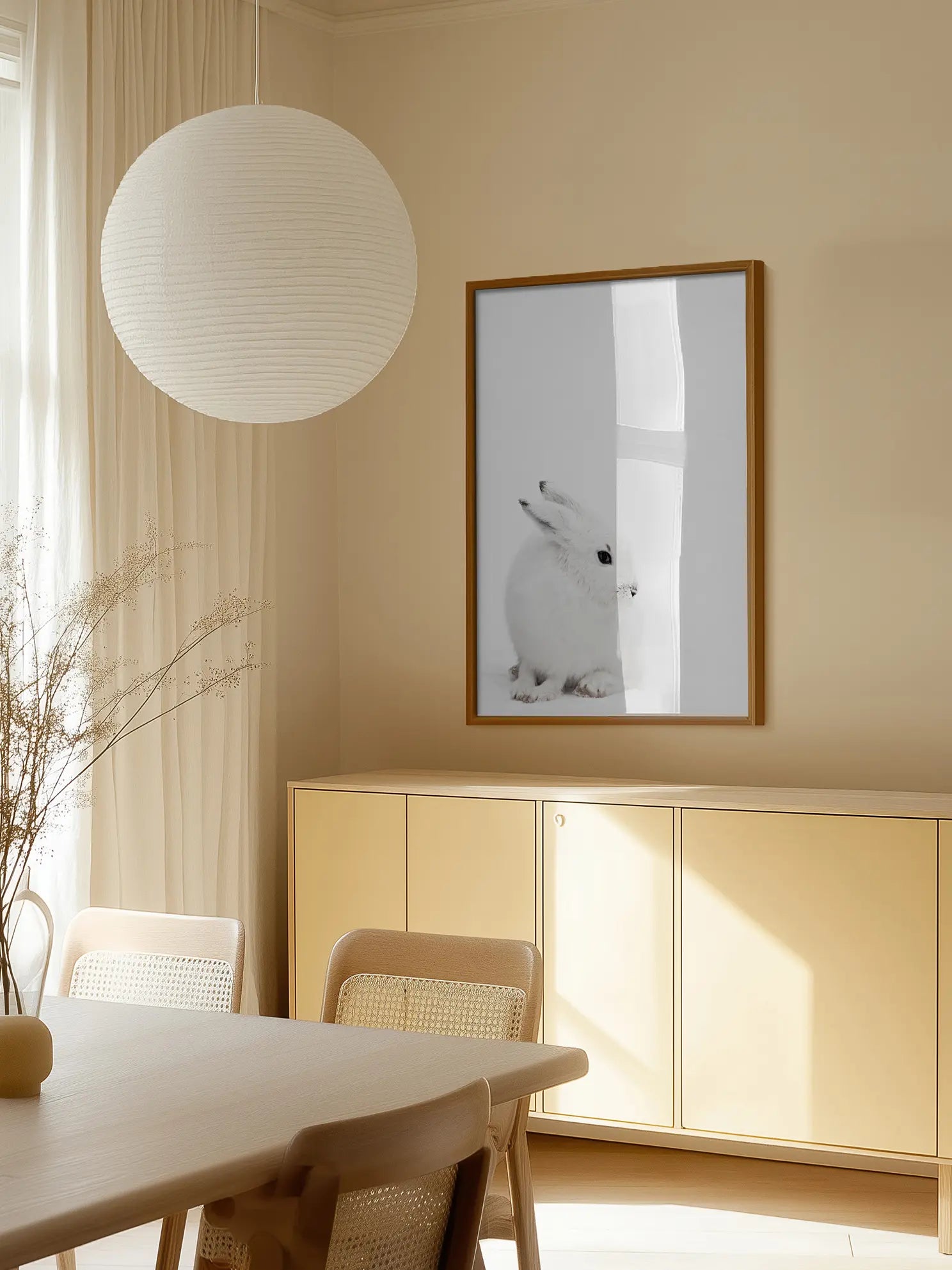 Arctic Hare Poster