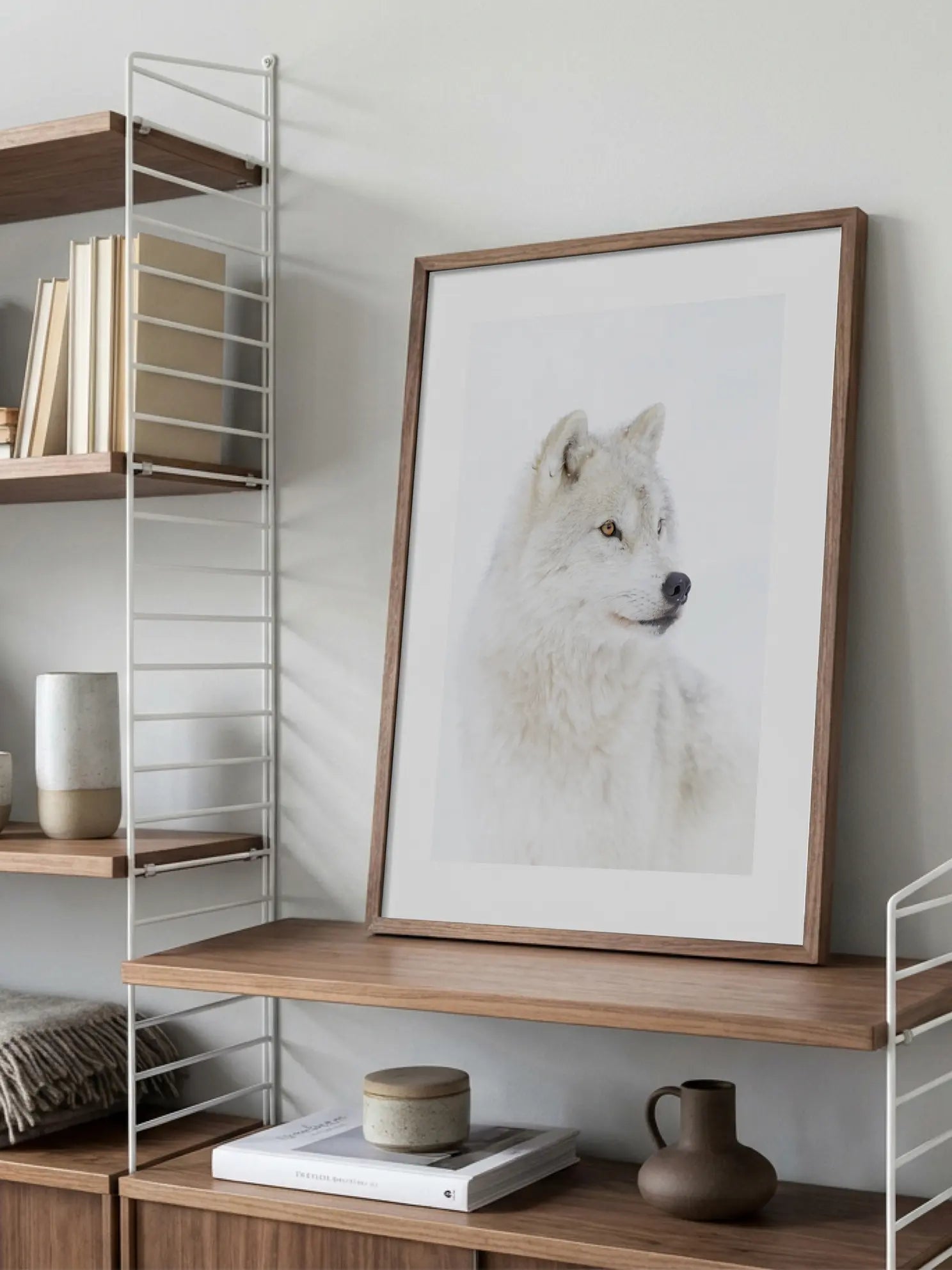 Arctic Wolf Poster