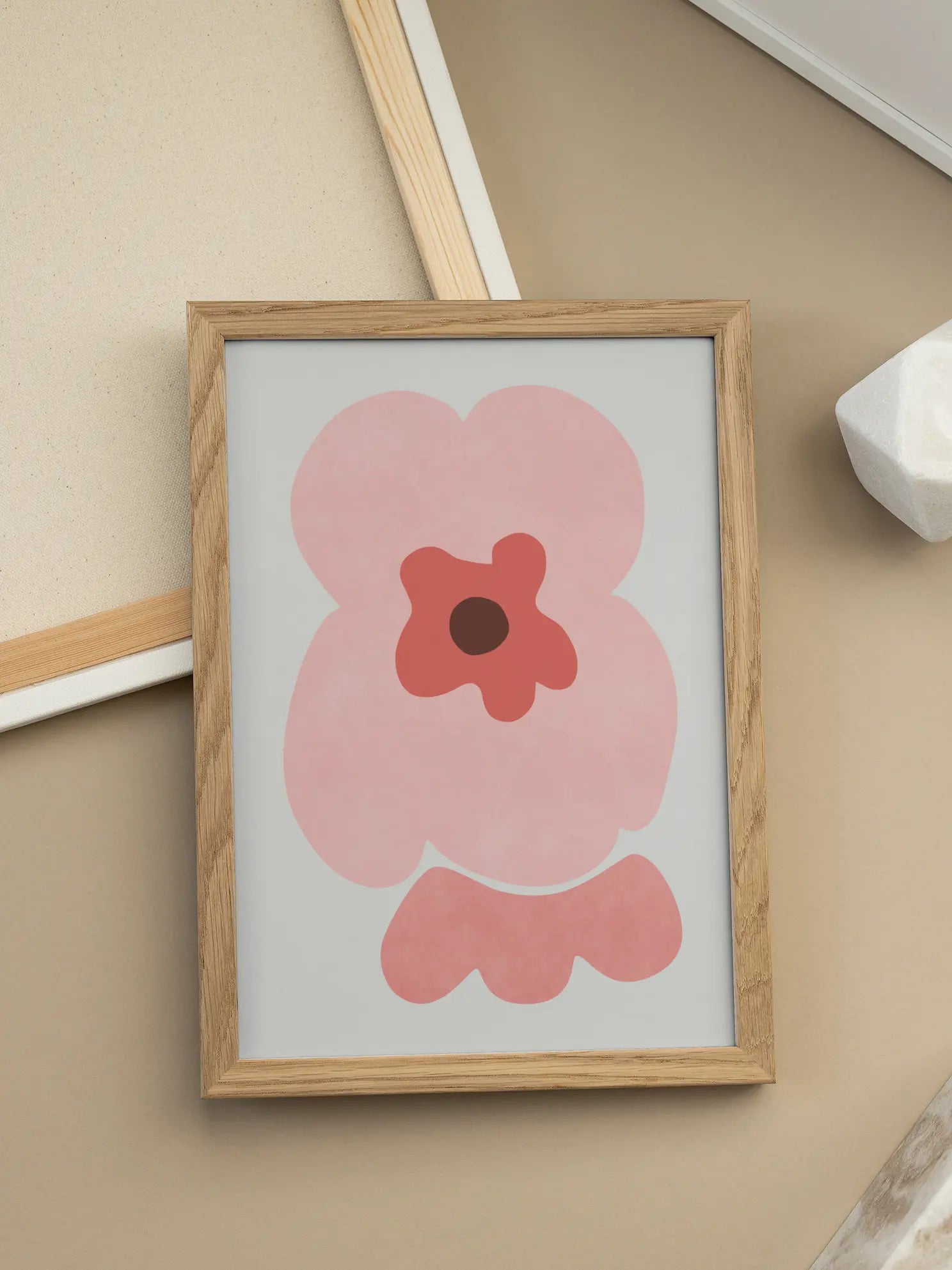 Art Flower Poster