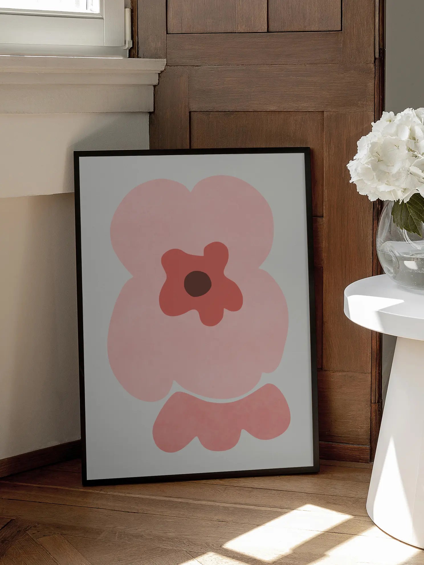 Art Flower Poster