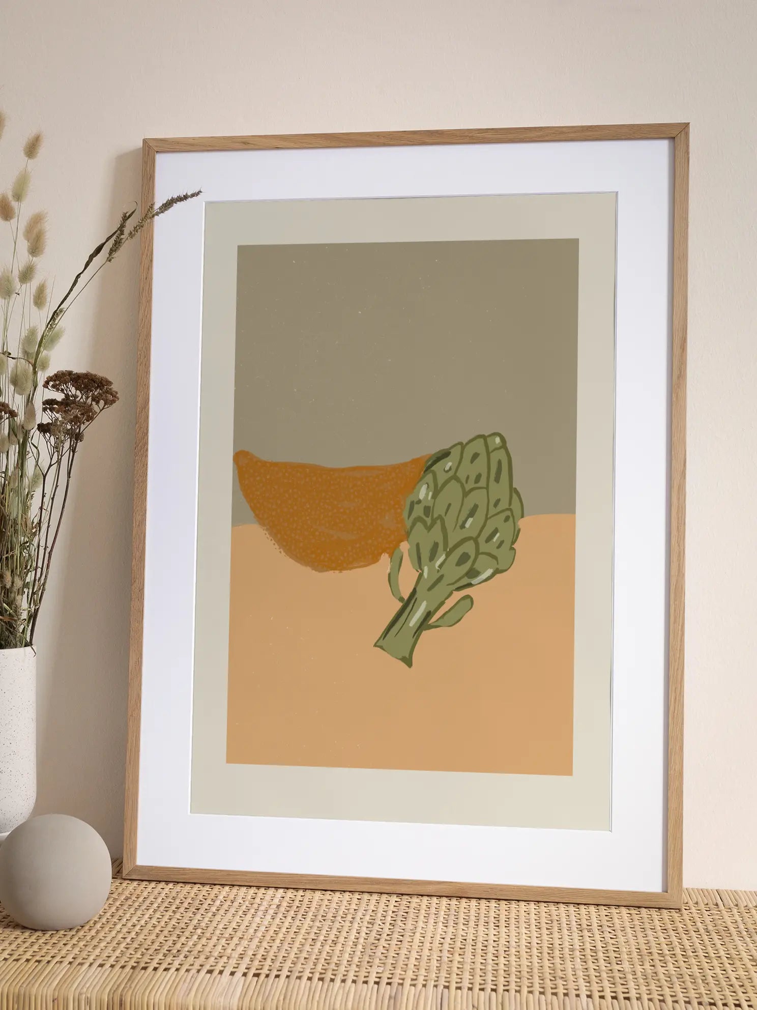 Artichoke and Sweet Potatoes Poster