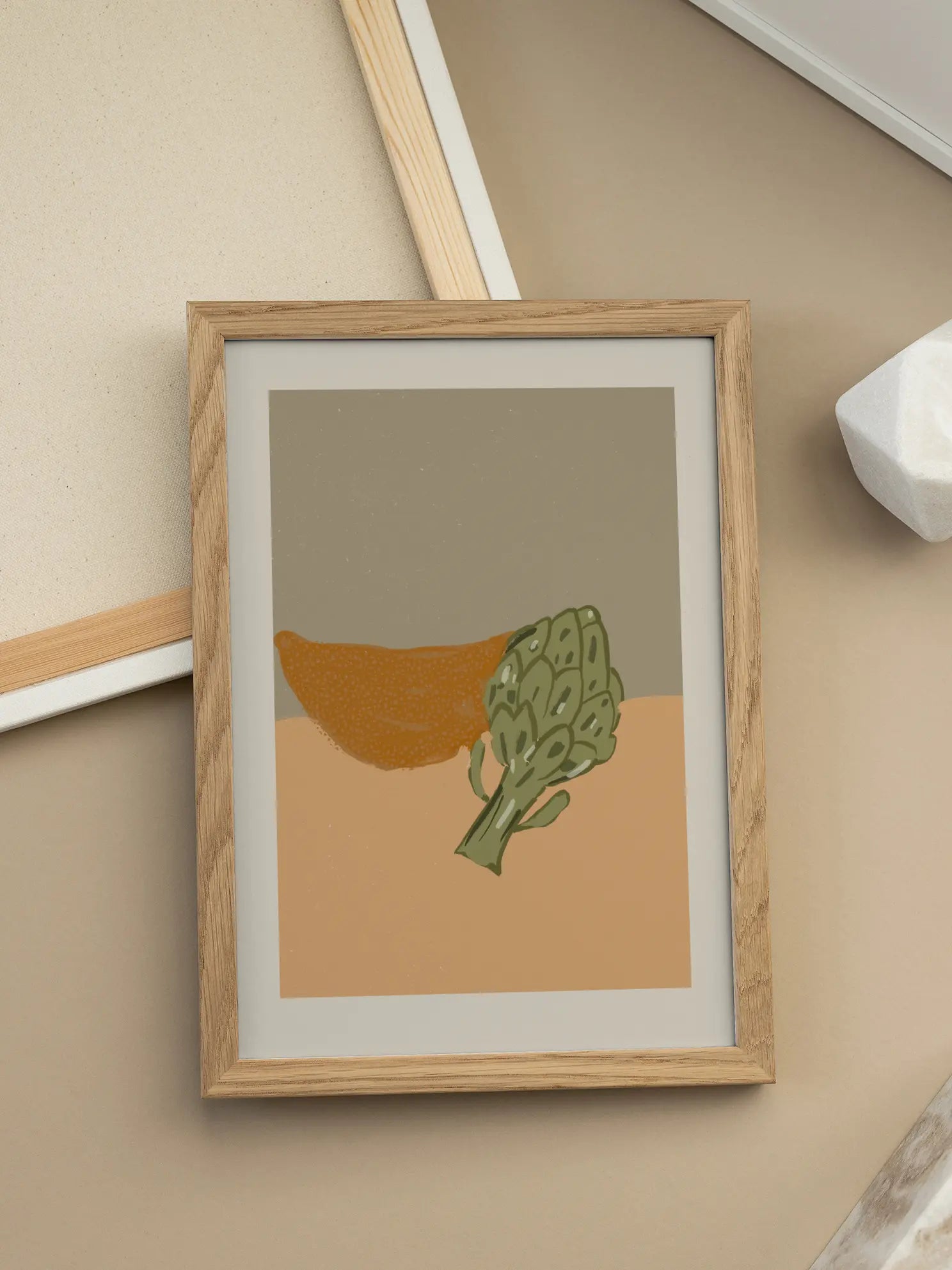 Artichoke and Sweet Potatoes Poster