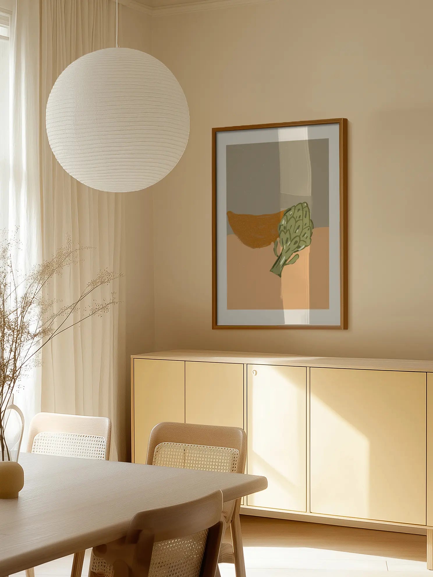 Artichoke and Sweet Potatoes Poster