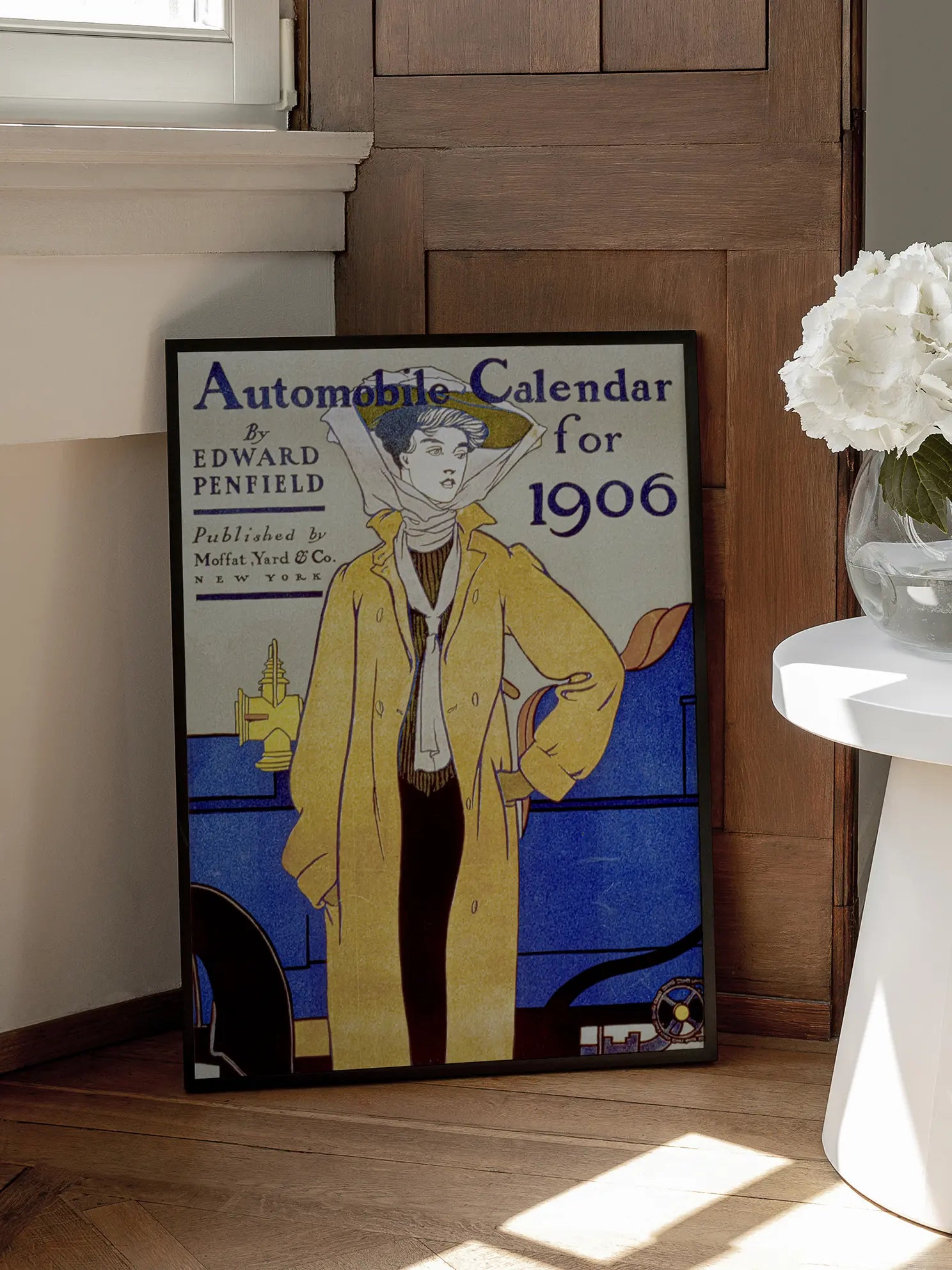 Automobile Calendar for 1906 Poster