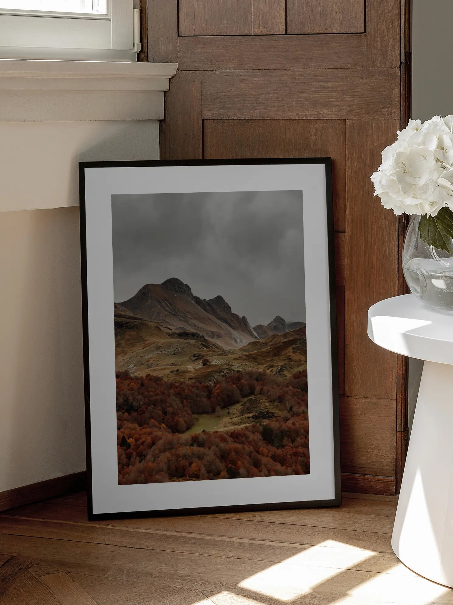 Autumn Mountain Landscape Poster