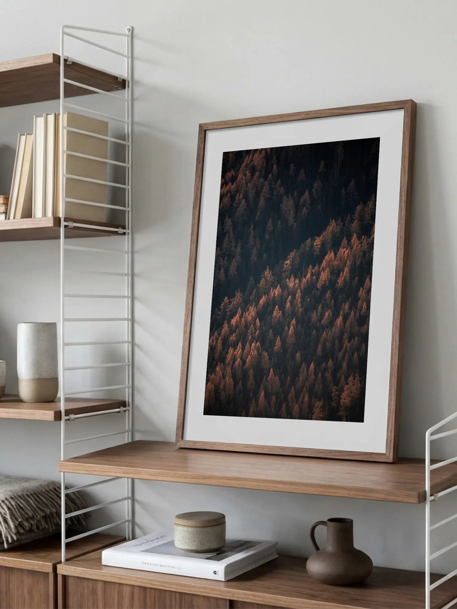 Autumn Woods Poster