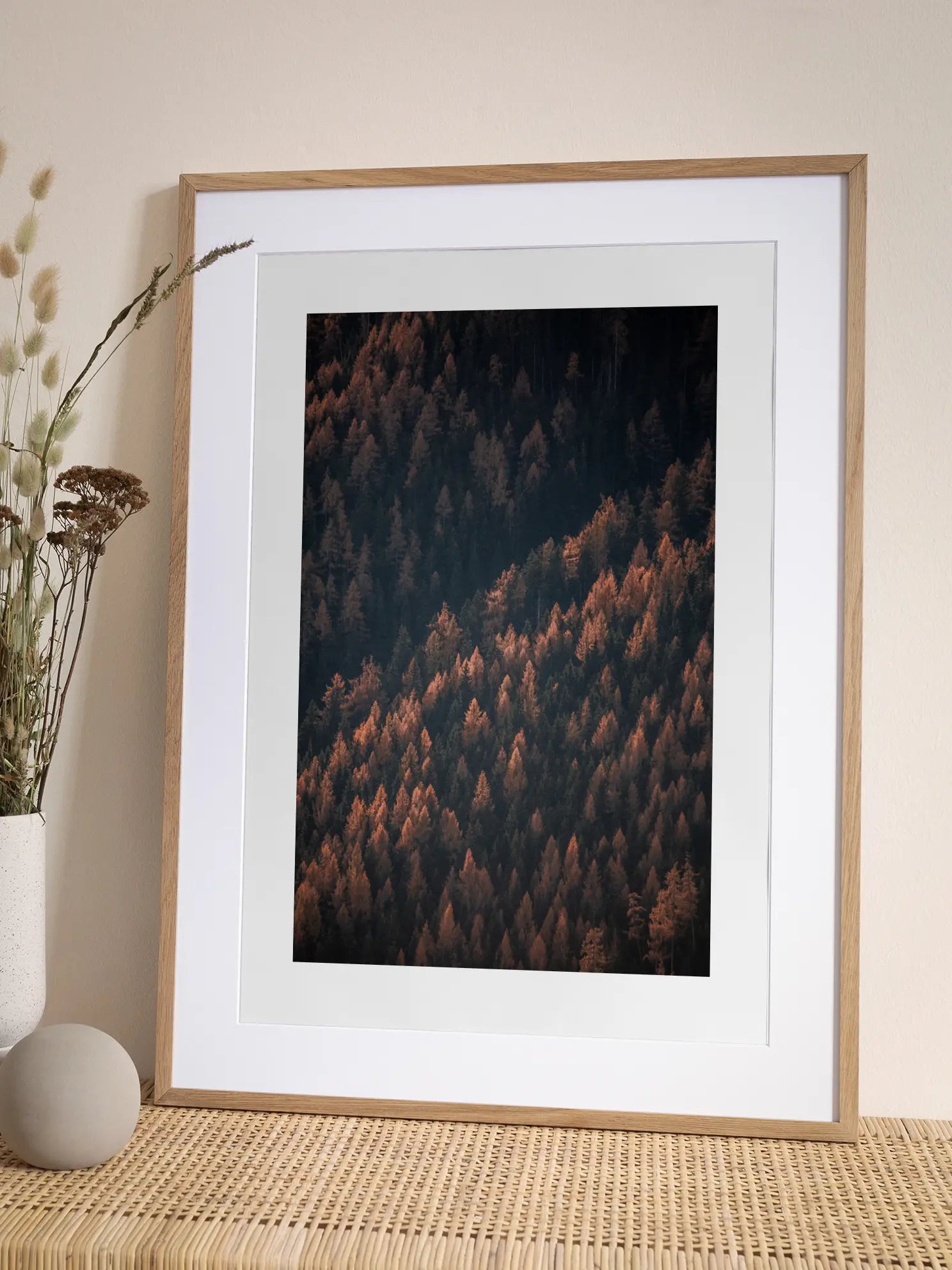 Autumn Woods Poster