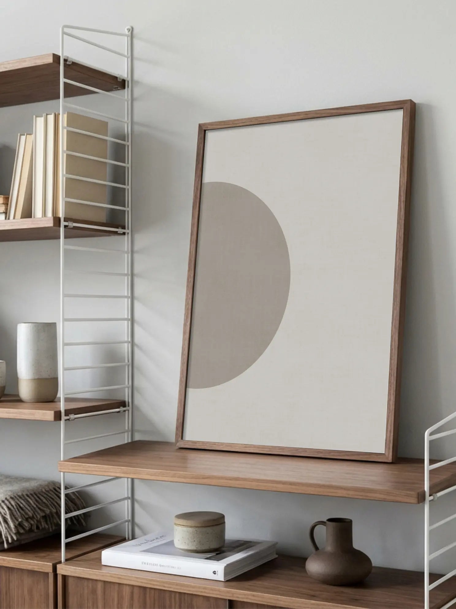 Balance In Beige No1 Poster