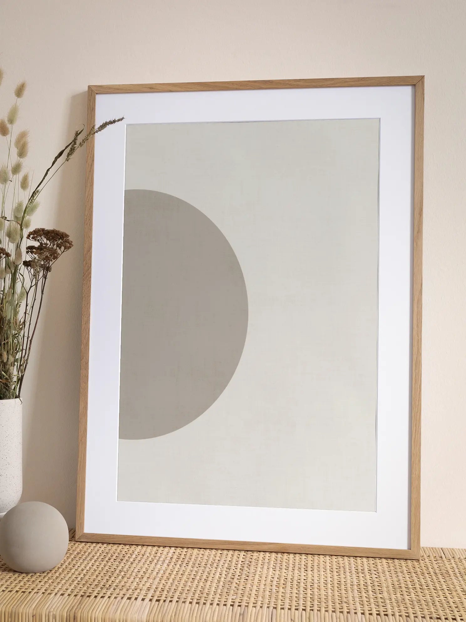 Balance In Beige No1 Poster