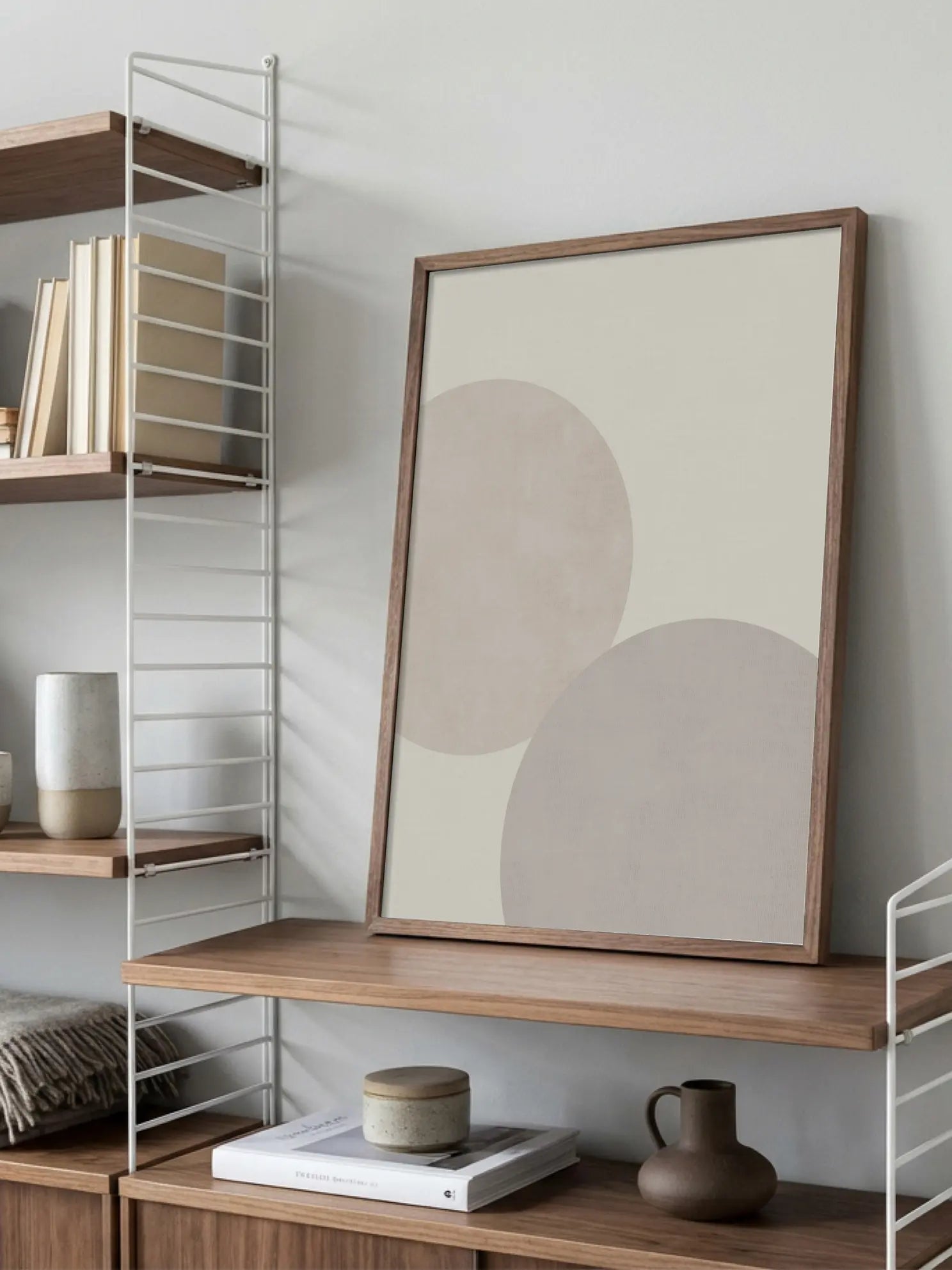Balance In Beige No2 Poster