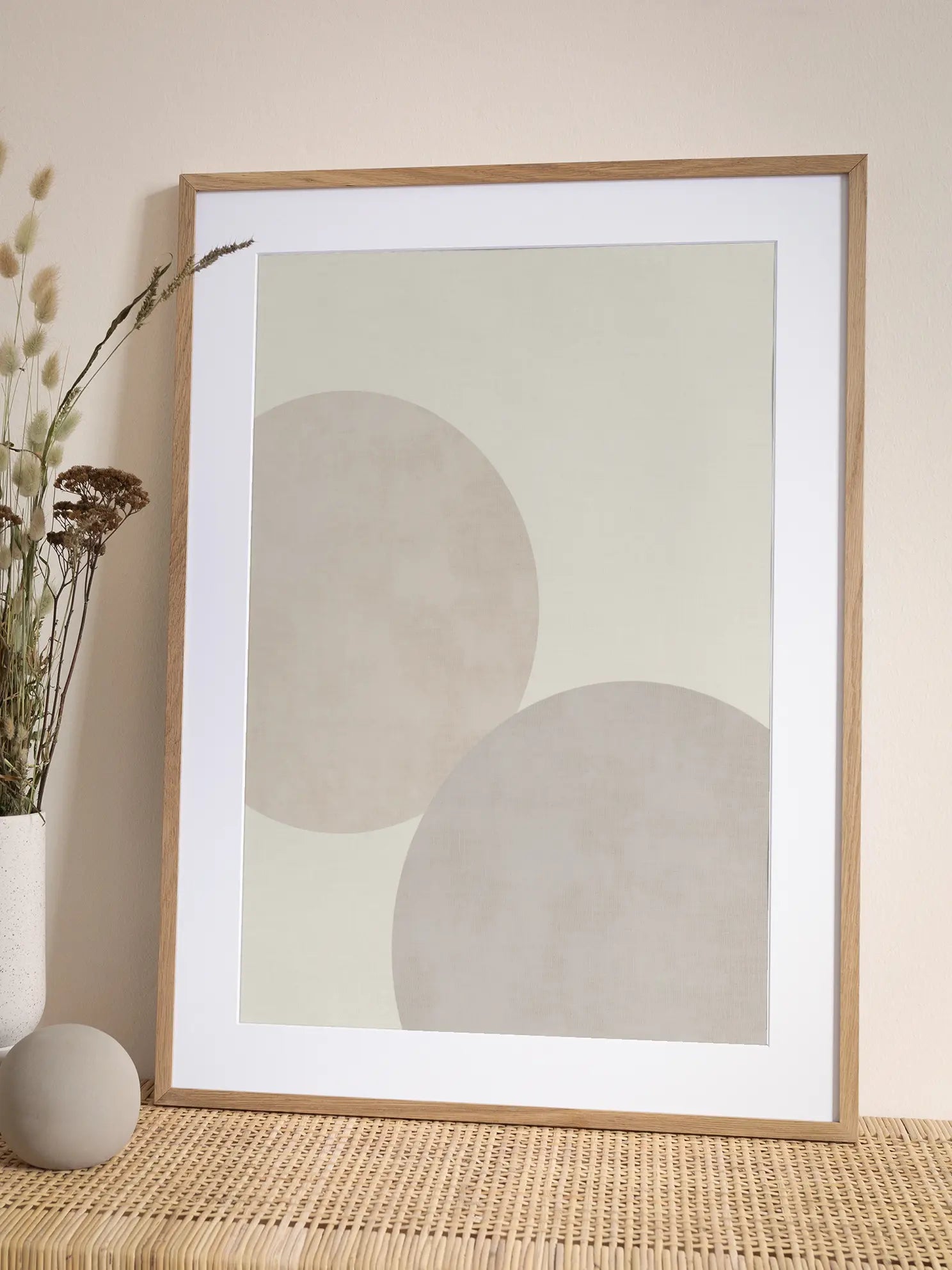 Balance In Beige No2 Poster