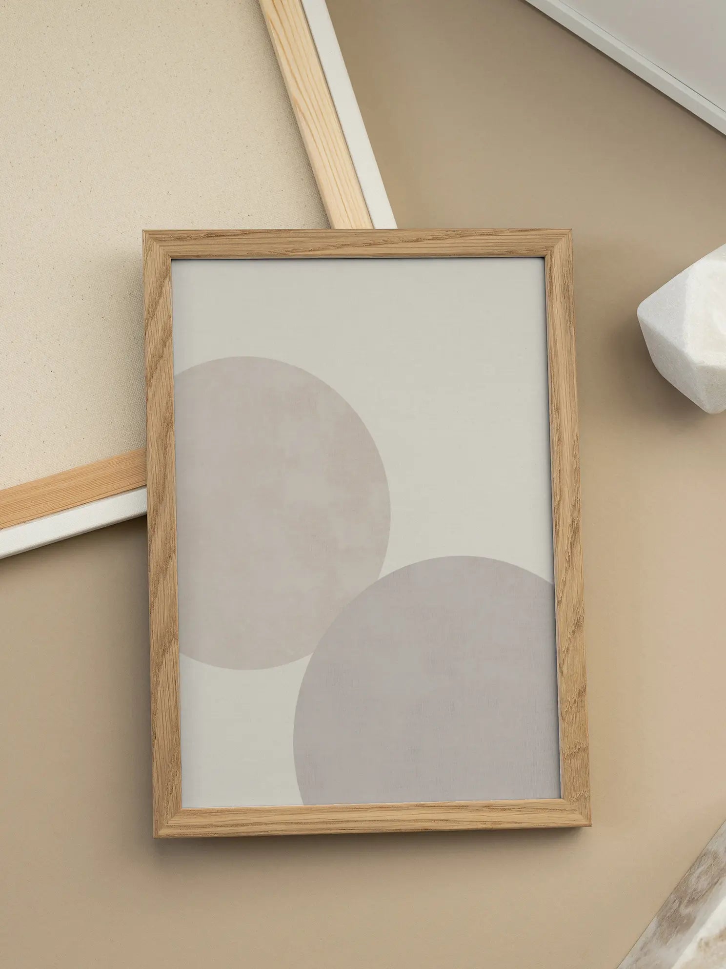 Balance In Beige No2 Poster