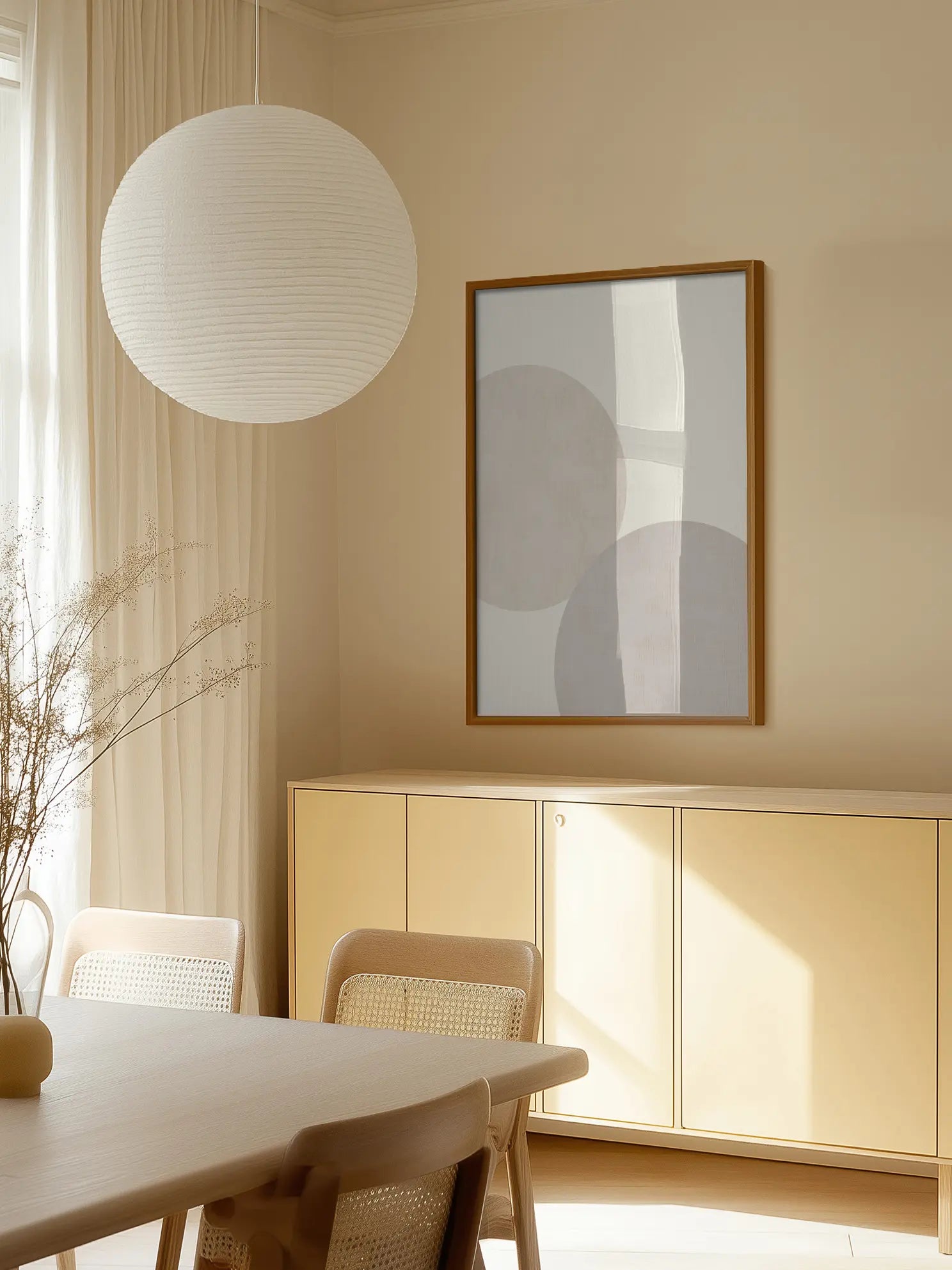 Balance In Beige No2 Poster